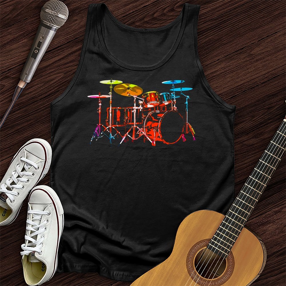 Rainbow Drums Tank Top