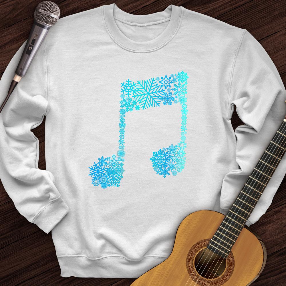 Snowflake Note Crewneck