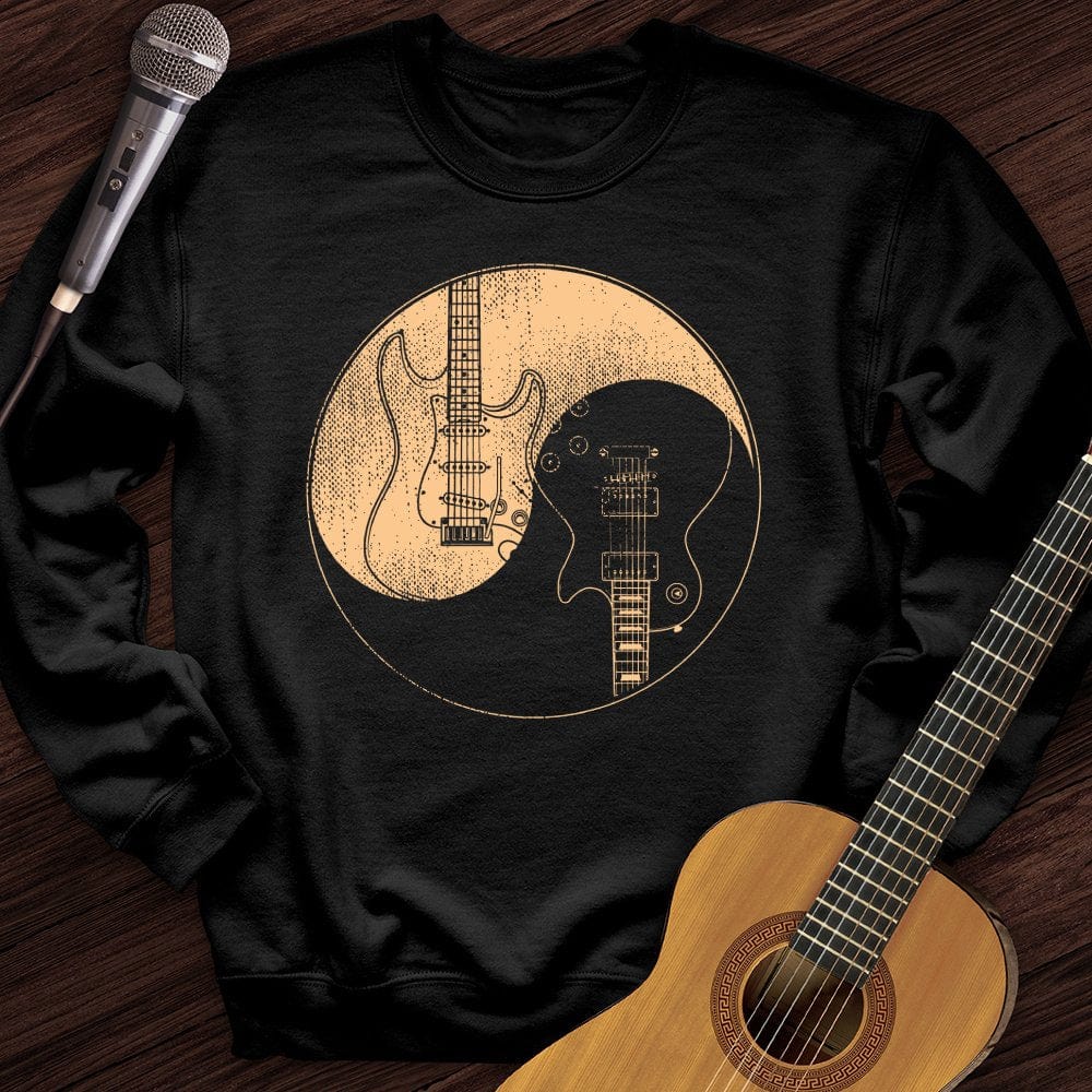 Guitars Yin Yang Crewneck