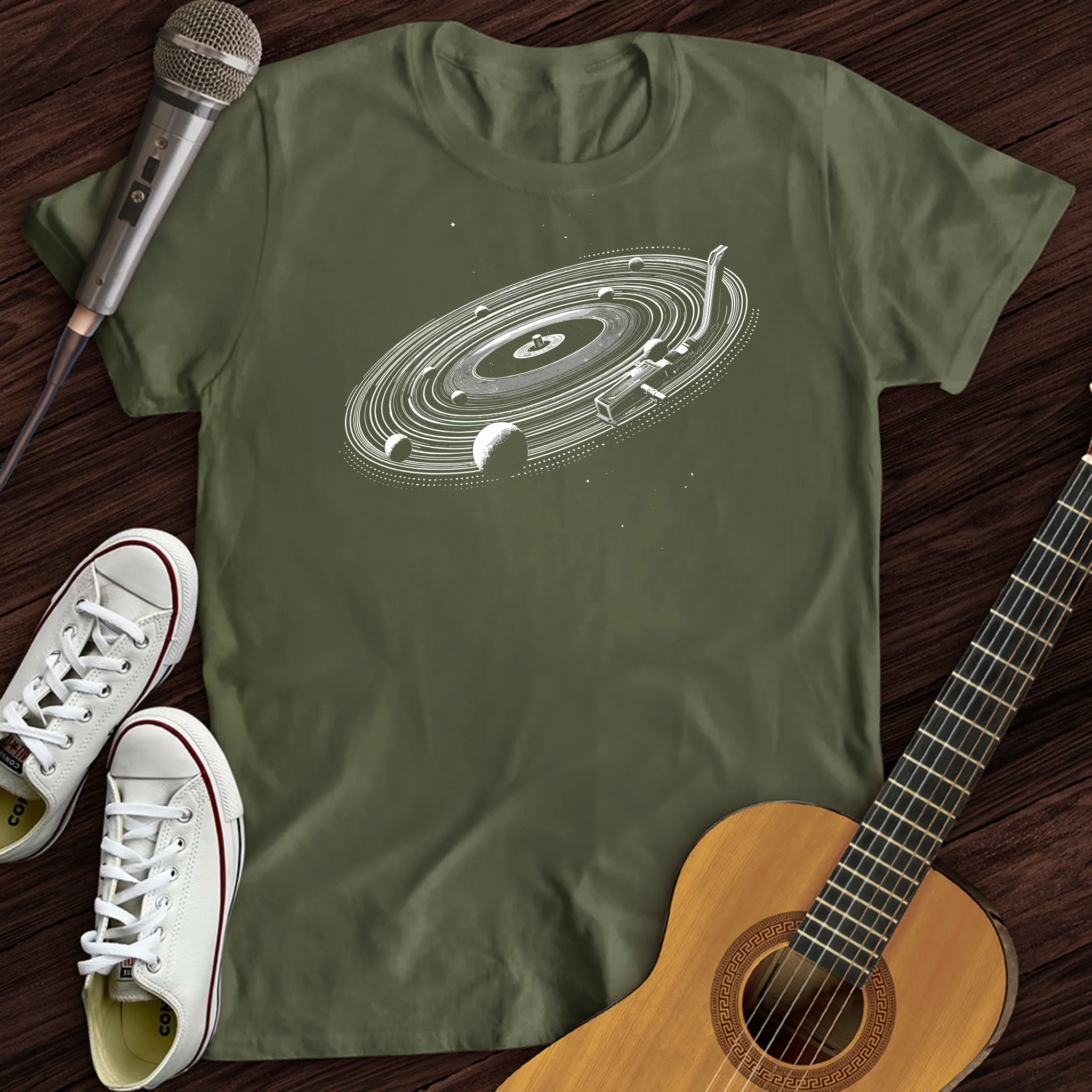 Galaxy Vinyl T-Shirt