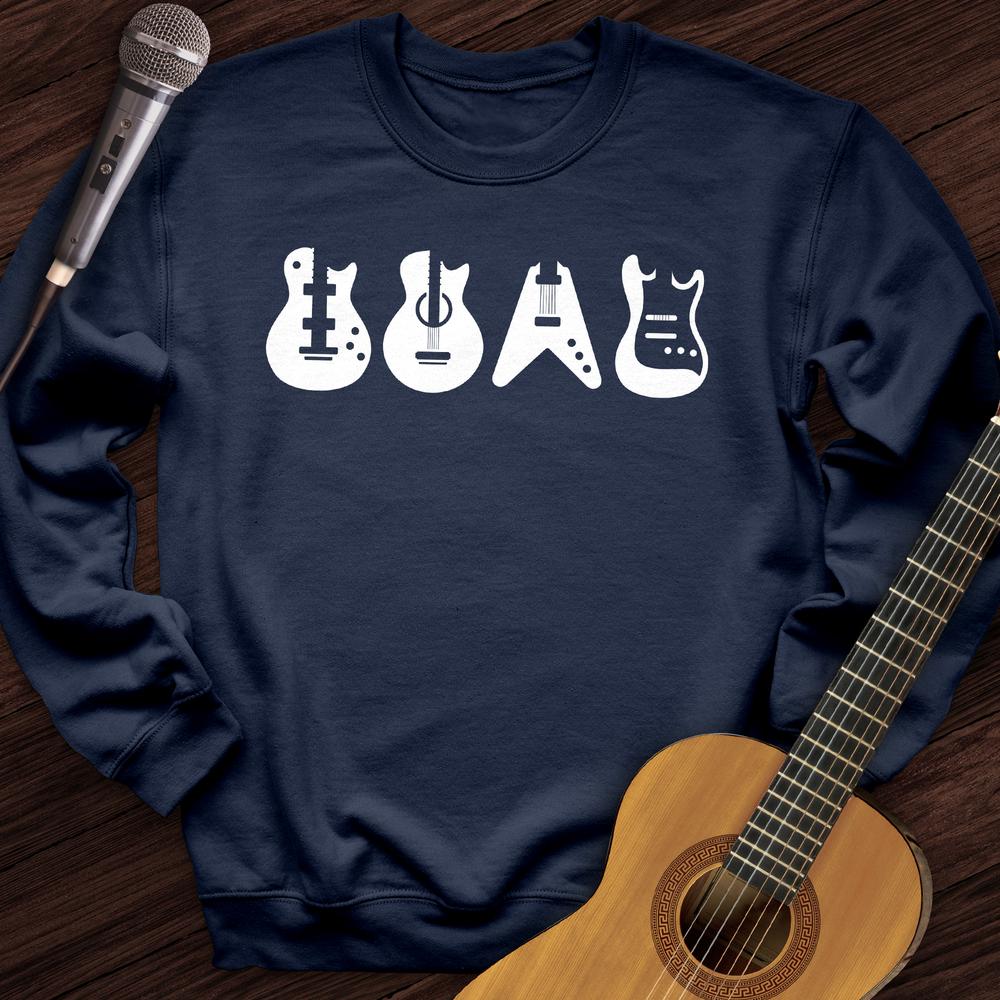 Iconic Guitar Crewneck