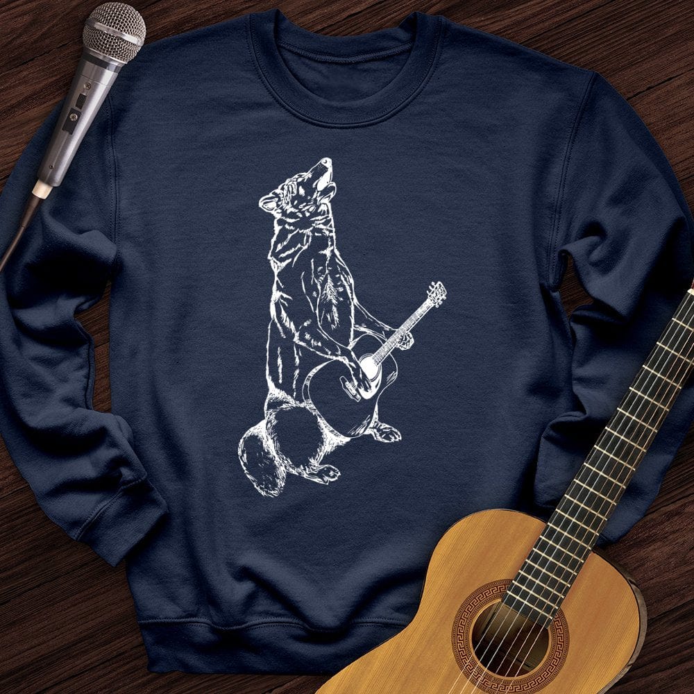 Wolf Guitar Crewneck