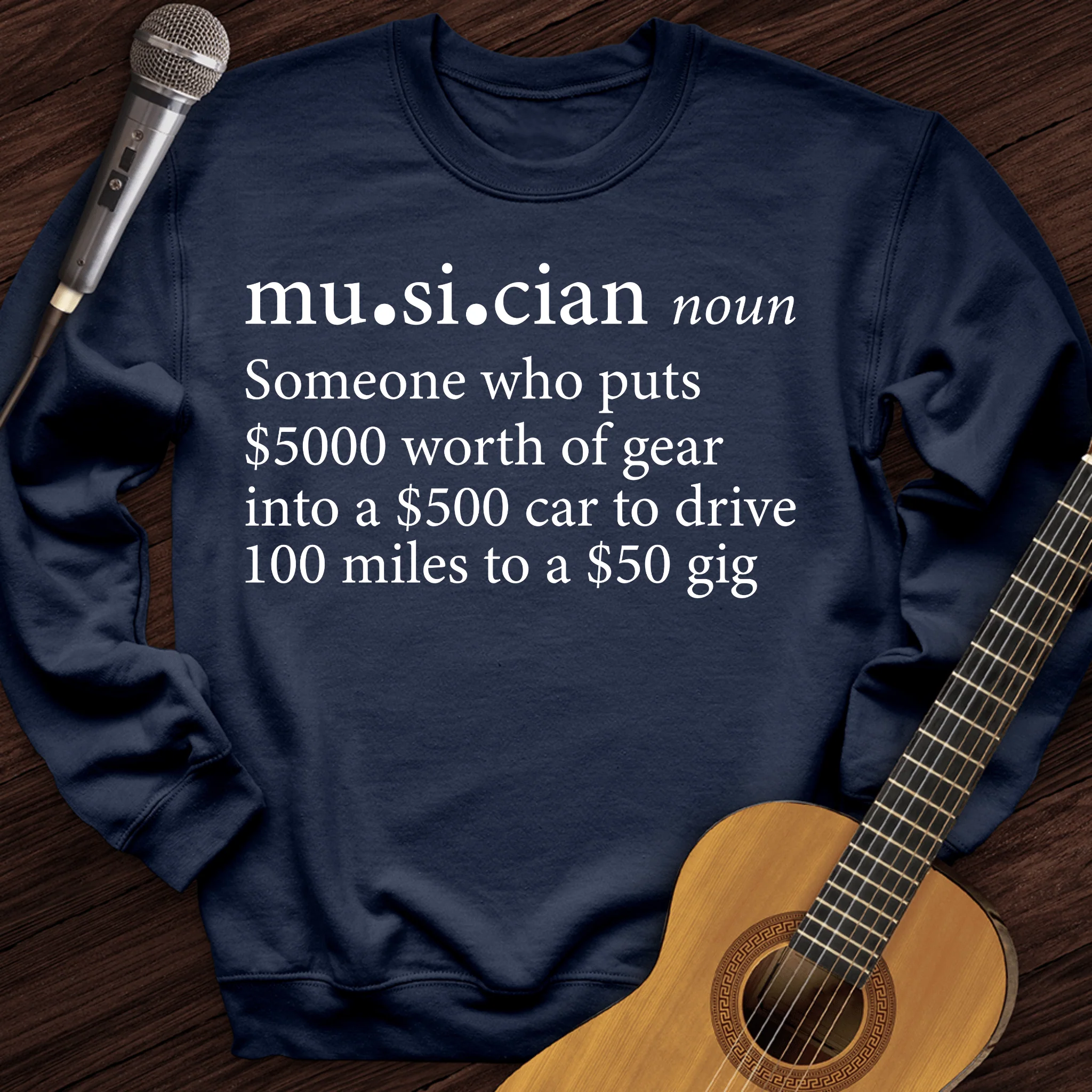Musician Definition Crewneck