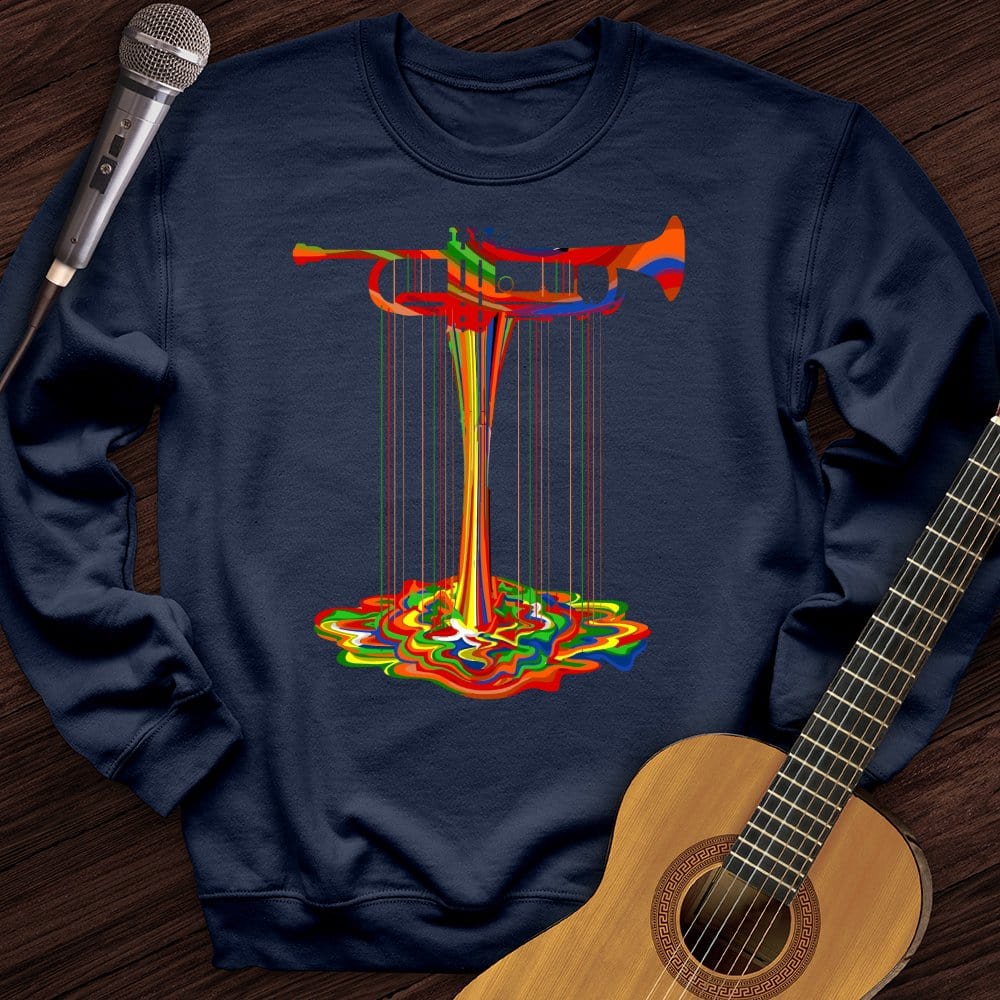 Melting Trumpet Crewneck