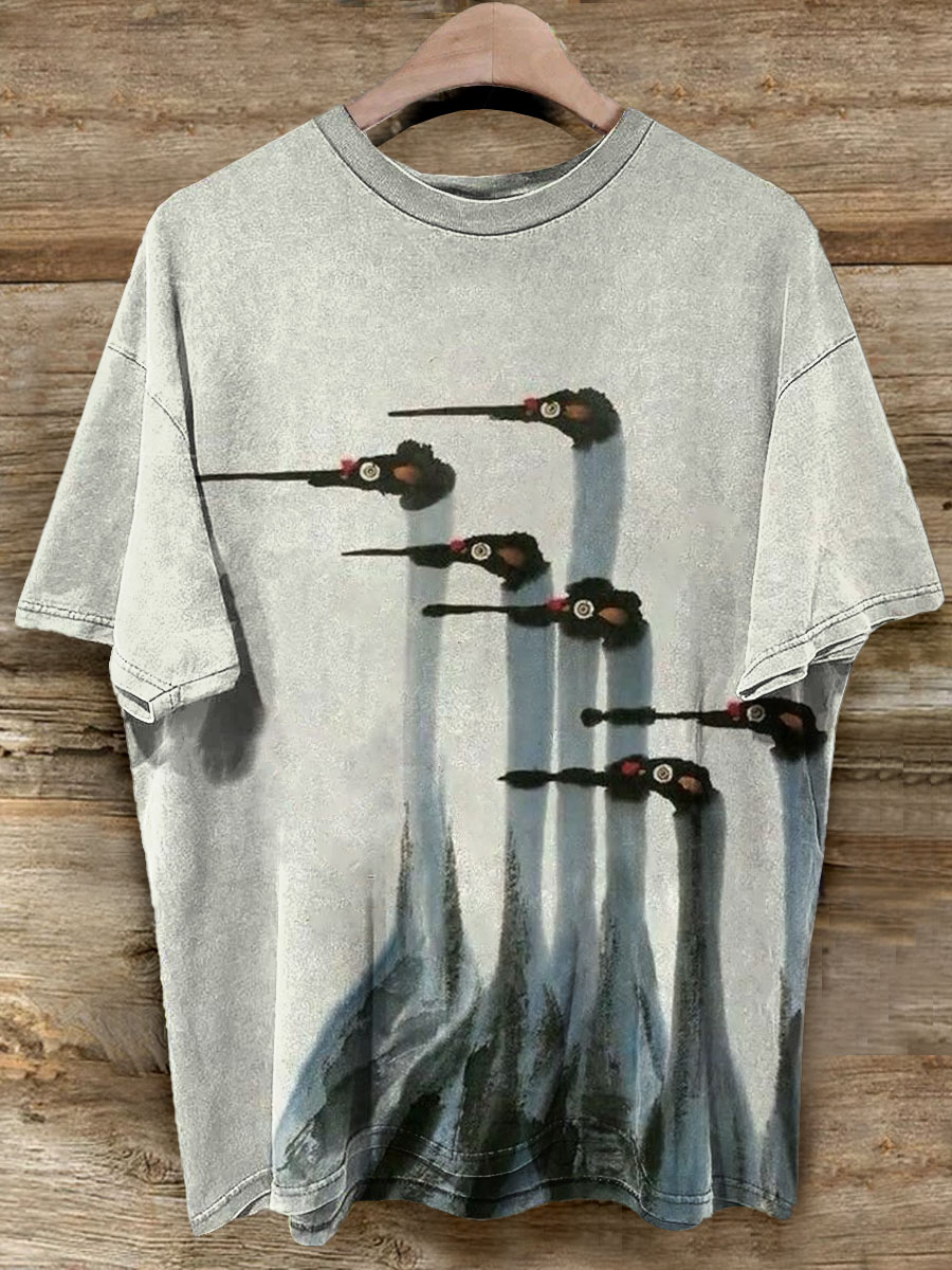 Bird Art Casaul Short Sleeve T-shirt