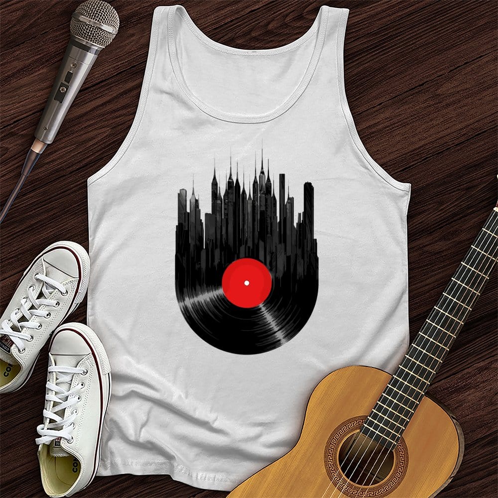 Vinyl Skyline Tank Top