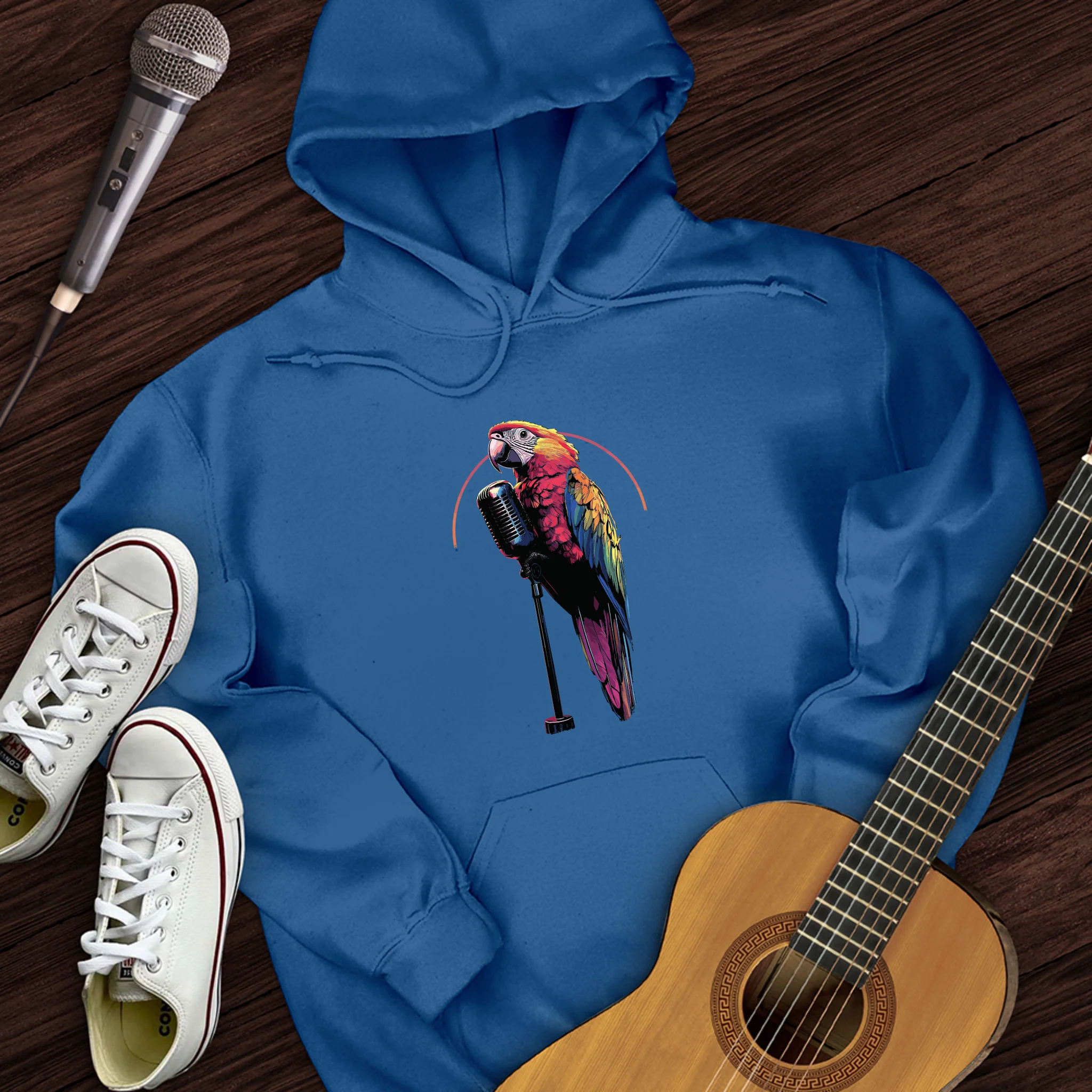 Parrot Microphone Hoodie