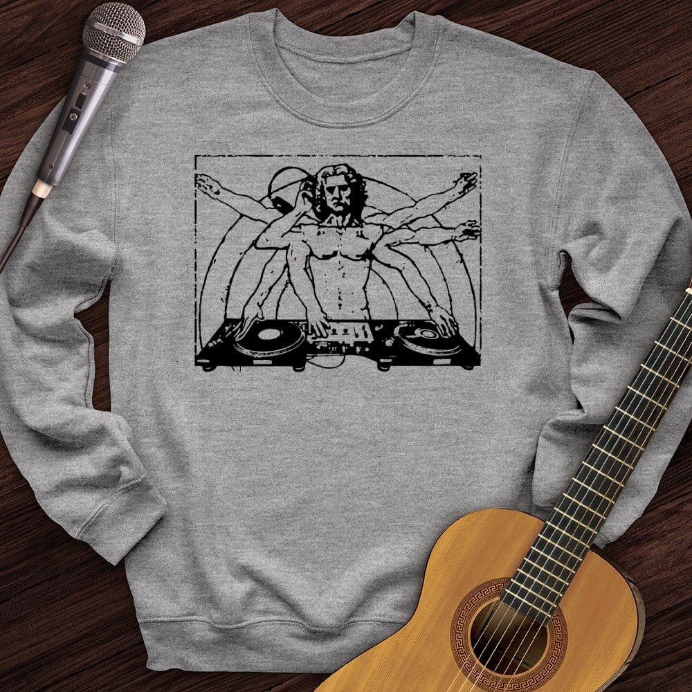 Vitruvian DJ Crewneck