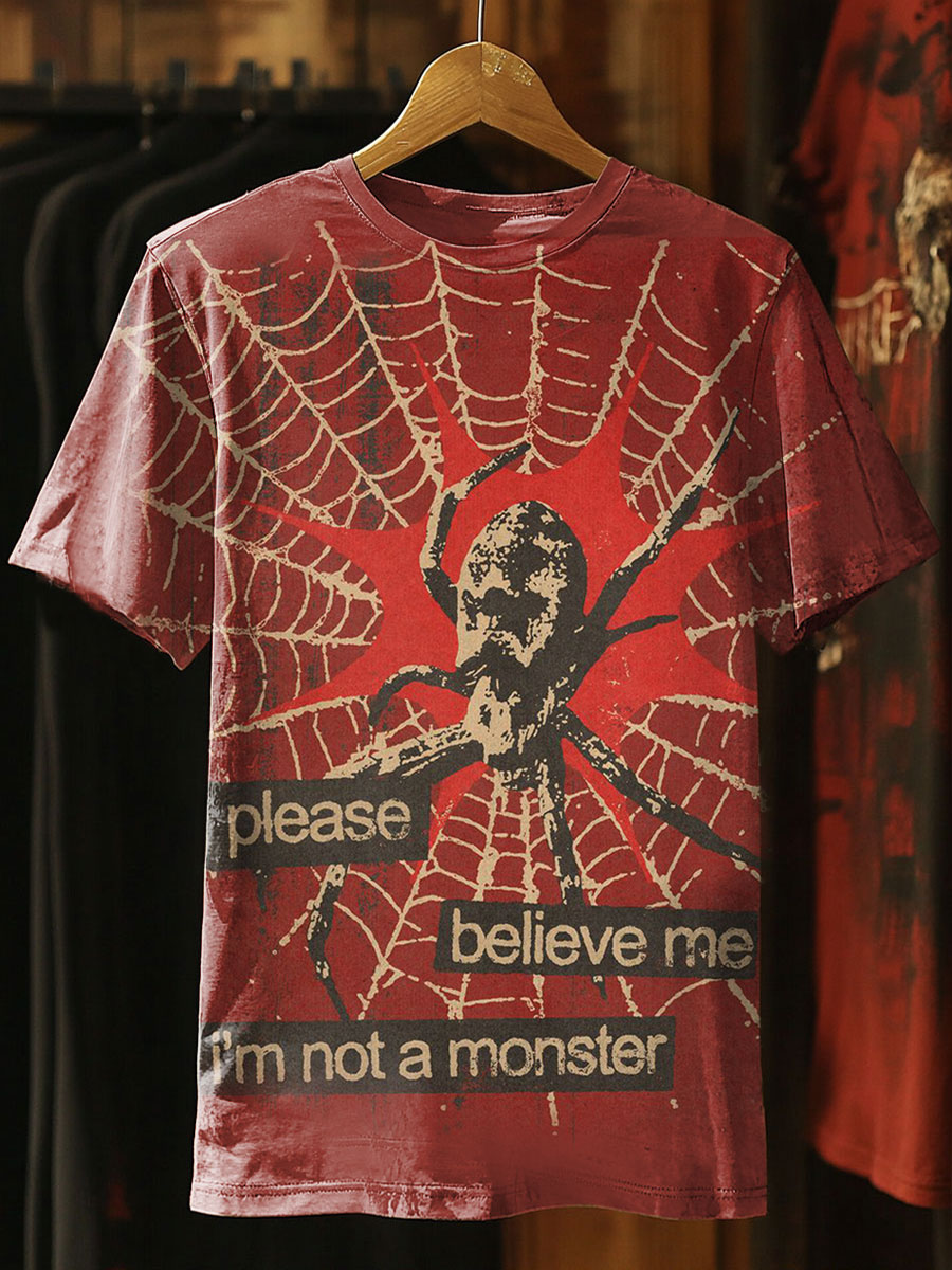 Dark Spider Art Print Casual Top