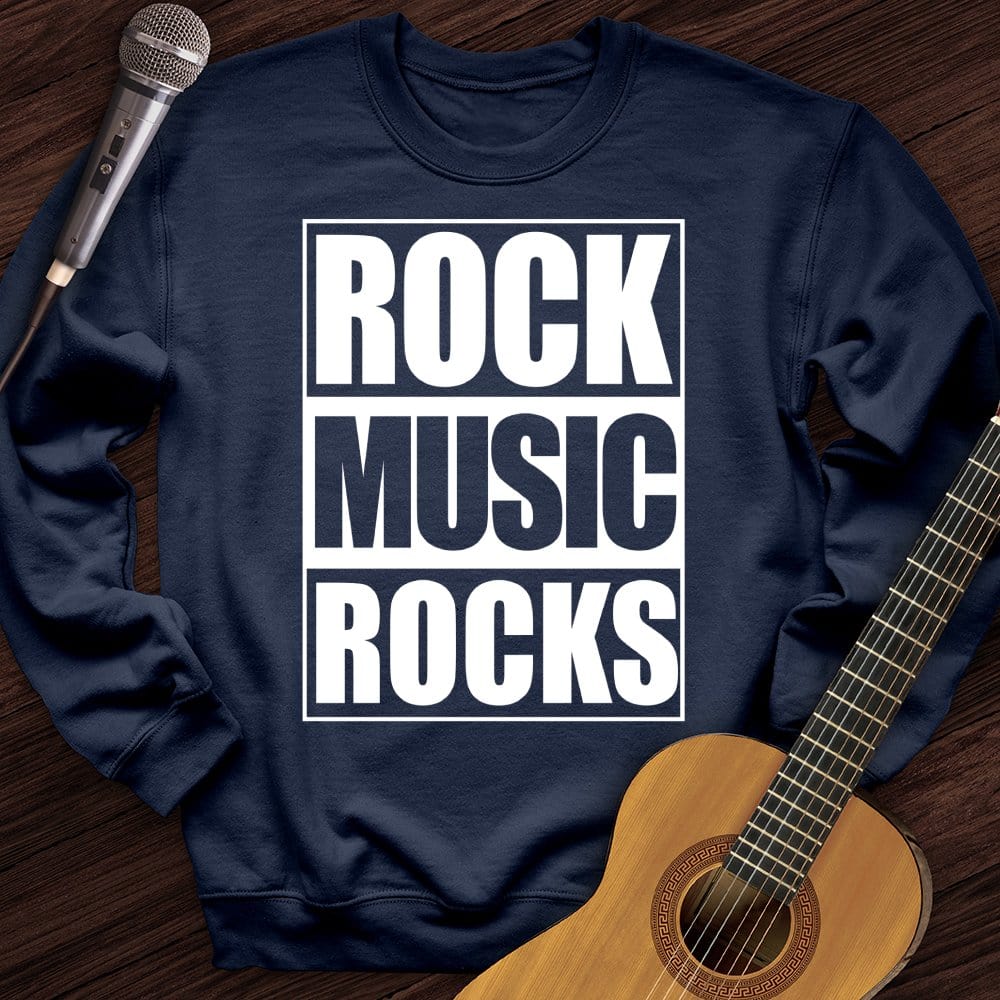Rock Music Rocks Crewneck