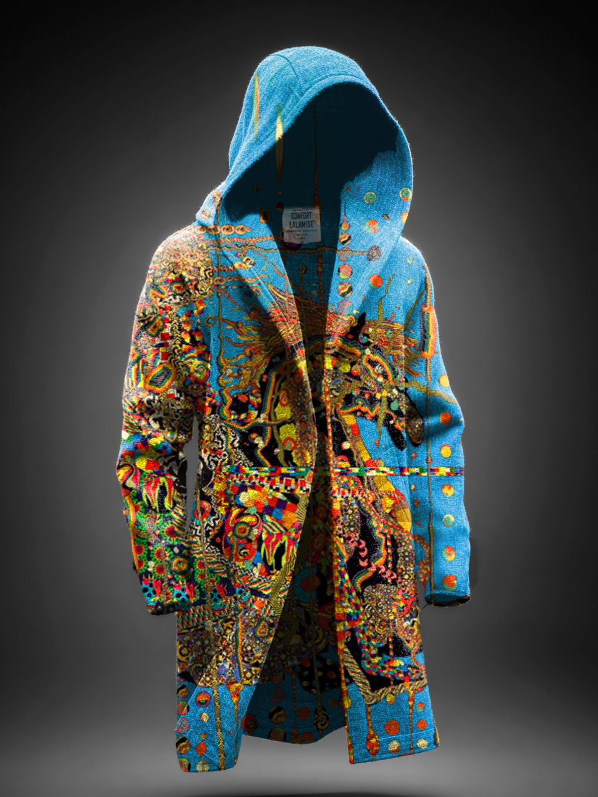 Horse Abstract Surrealism Pop Art Prints Casual Hoodie Jacket