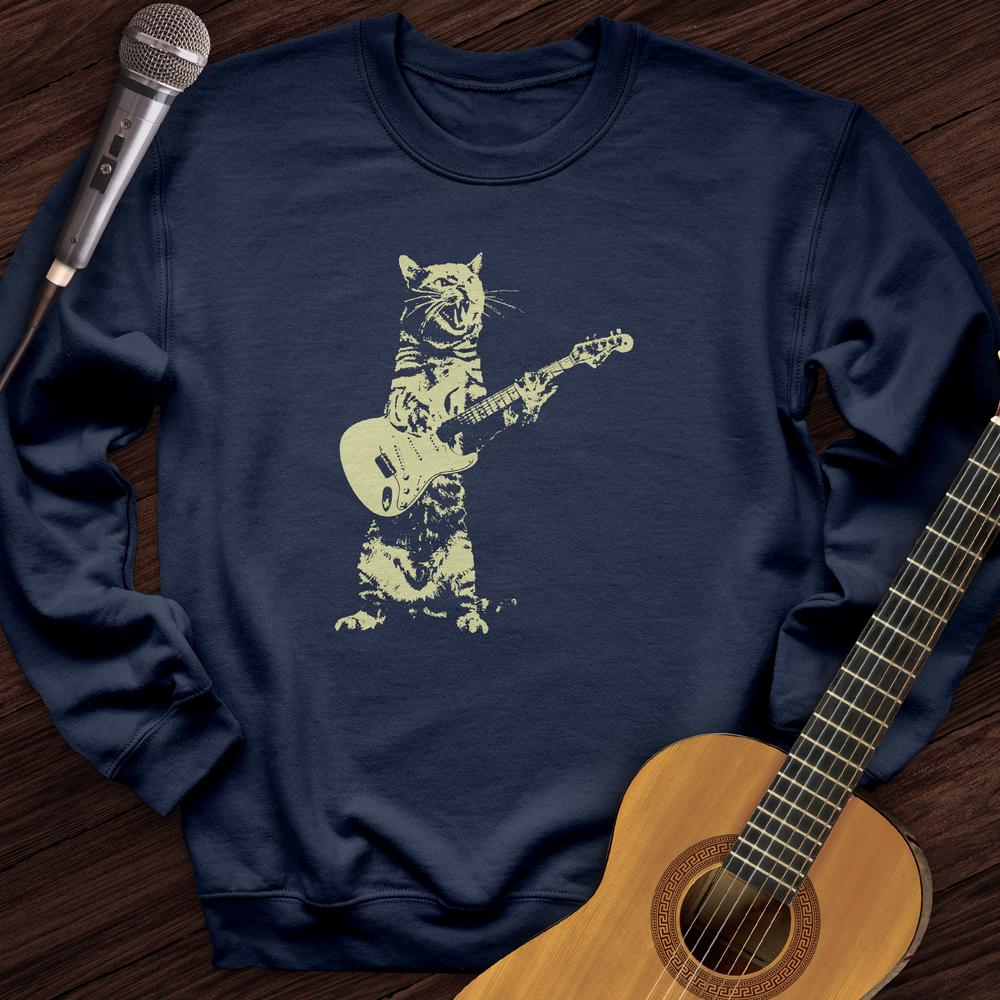 Rock and Roll Kitten Crewneck
