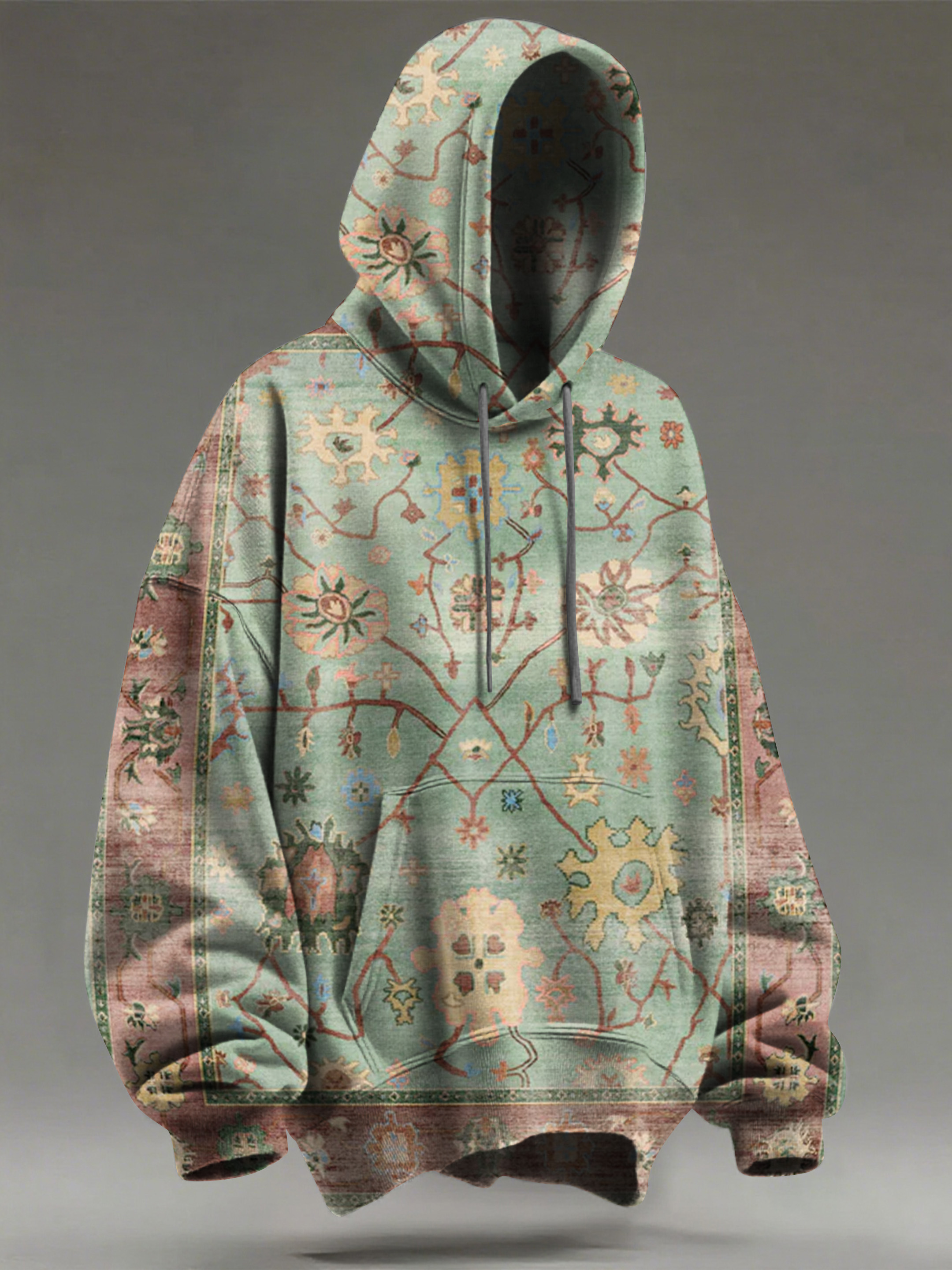 Retro Ethnic Patterns Art Casual Hoodie Sweatshirt