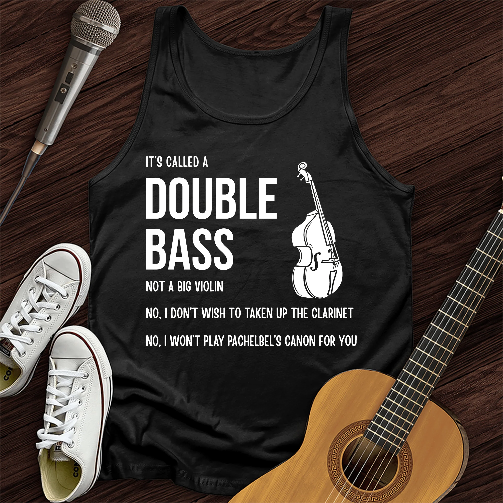 It's A Double Bass Tank Top