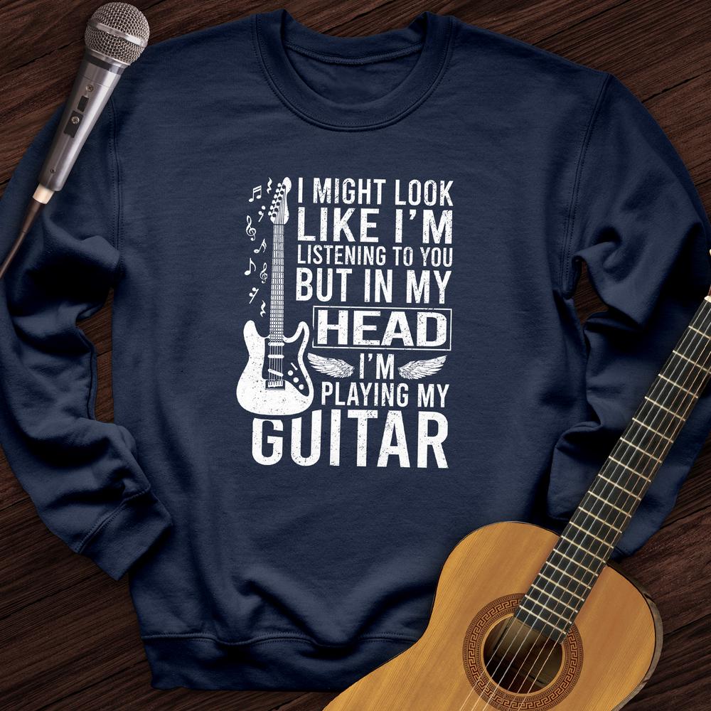In My Head Guitar Crewneck