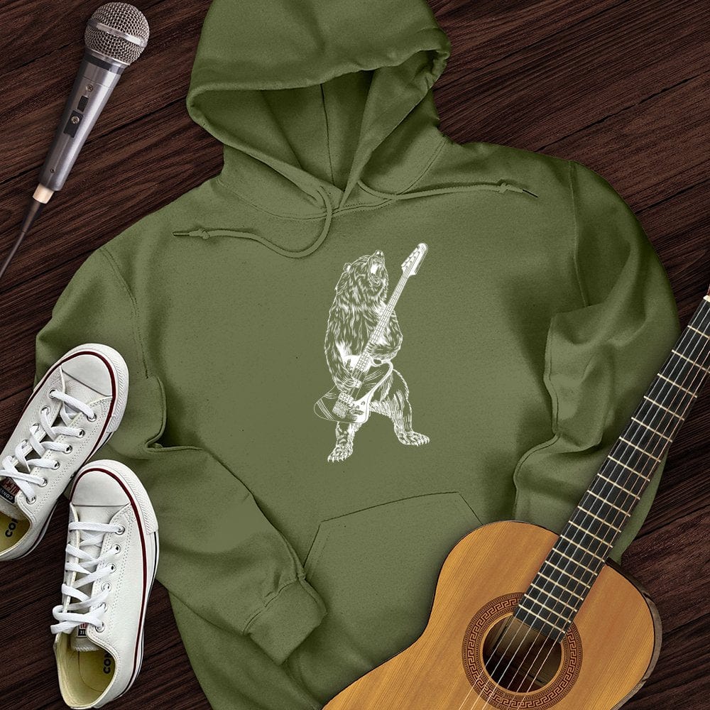 Rock and Roll Grizzly Hoodie
