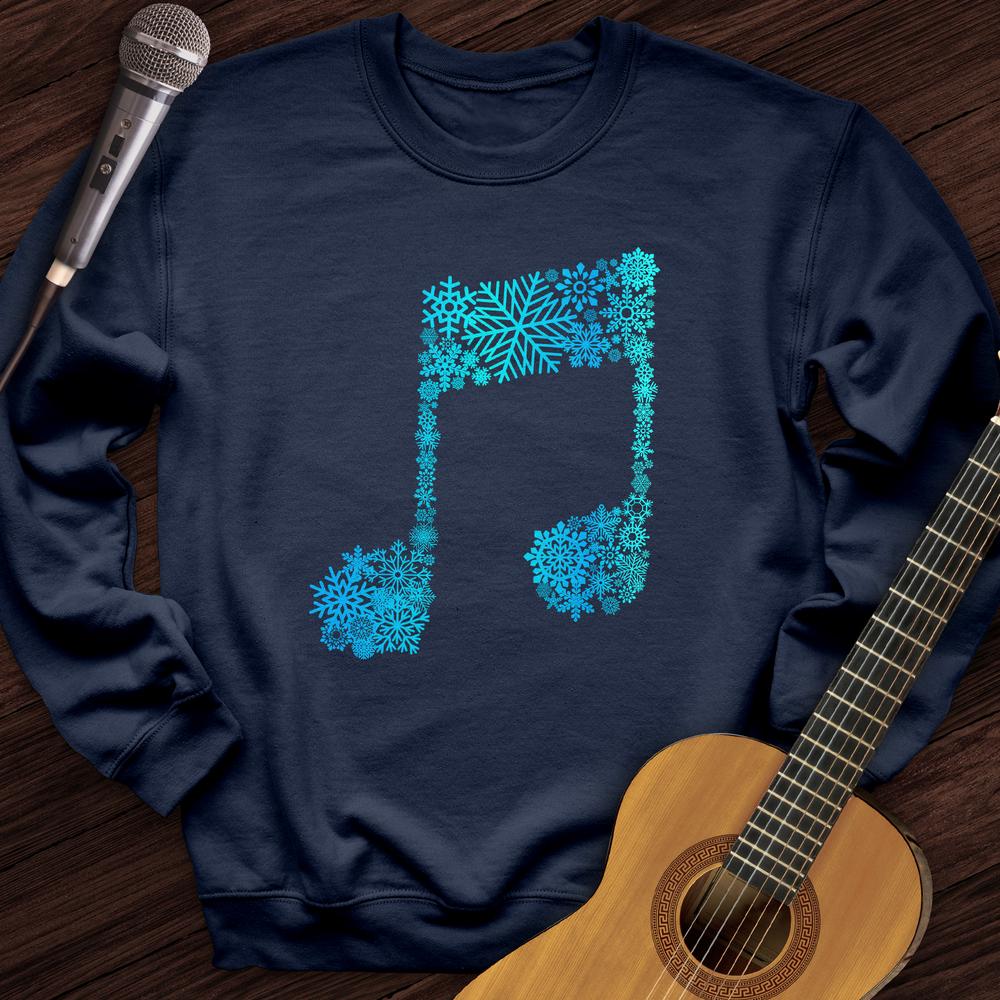 Snowflake Note Crewneck