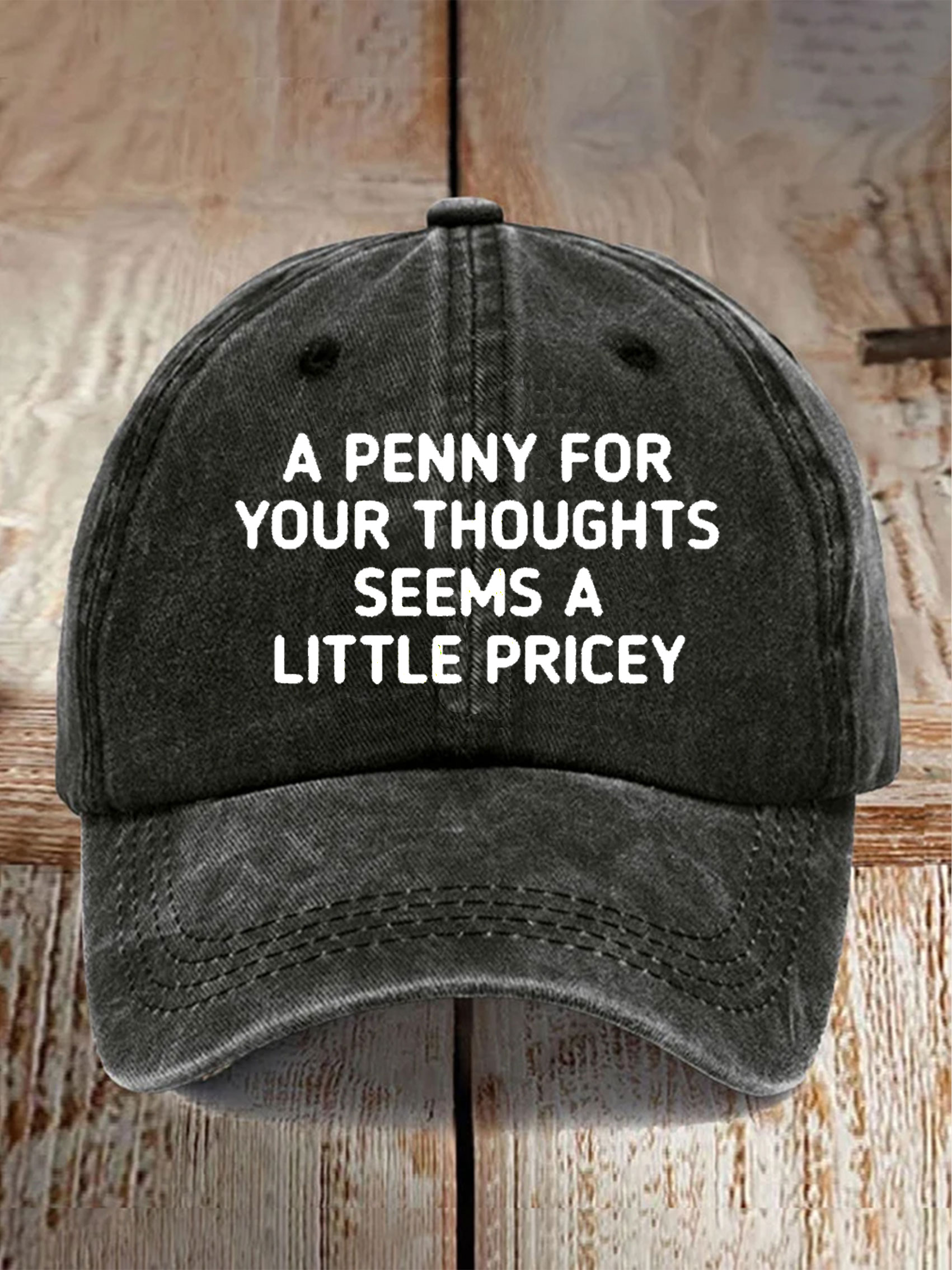 Funny Quote Art Print Casaul Hats
