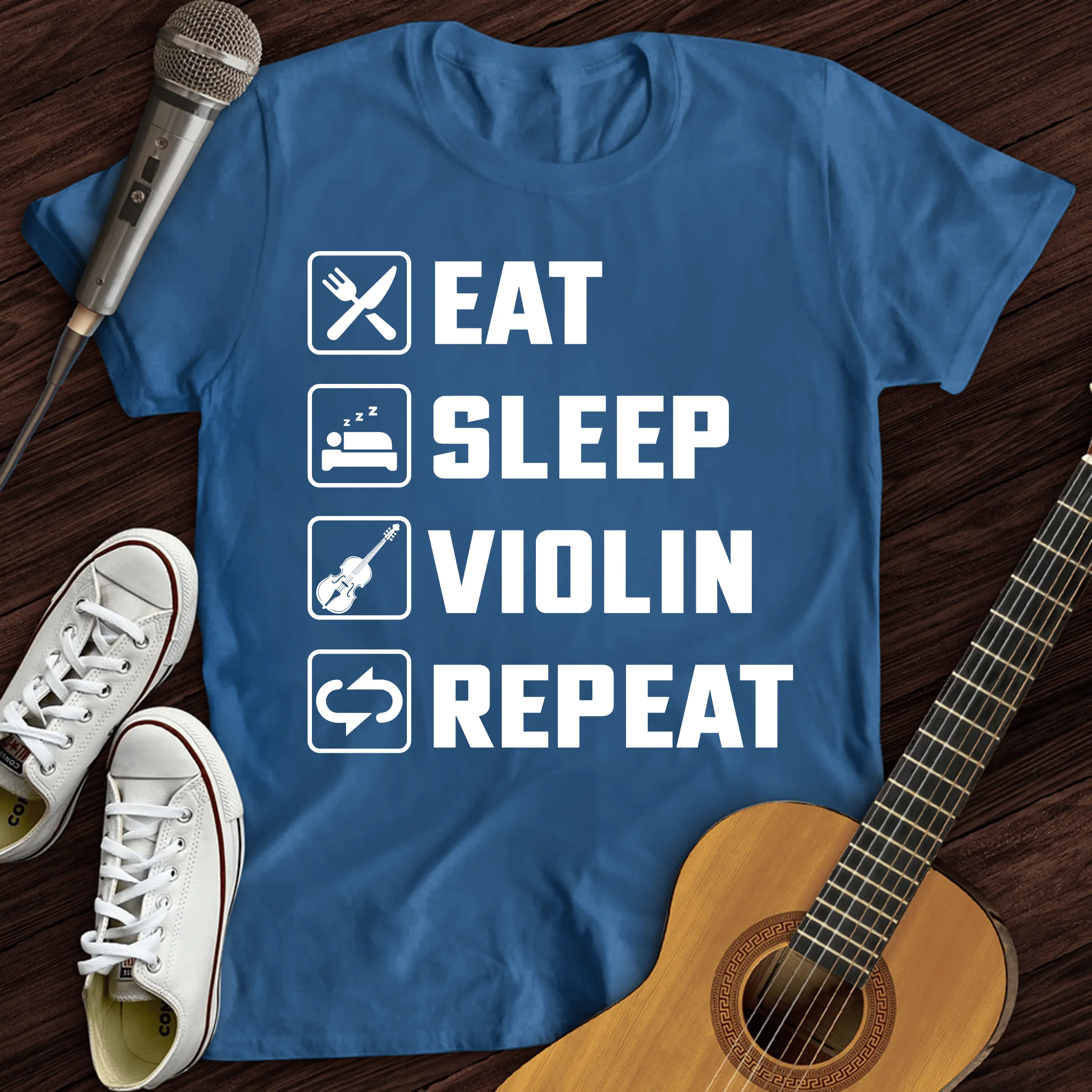 Eat, Sleep, Violin, Repeat T-Shirt