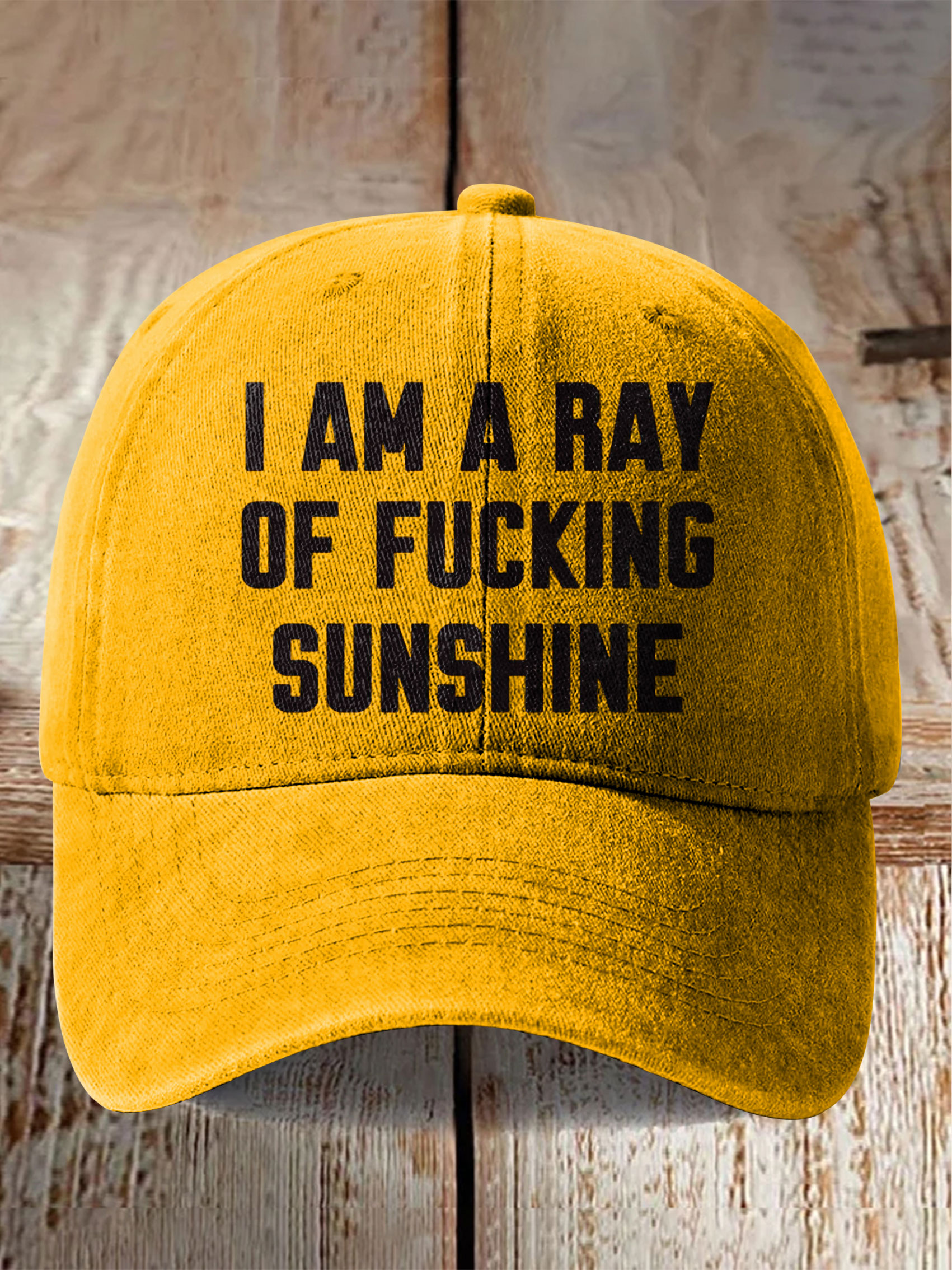 Funny Quote Art Print Casual Print Hats