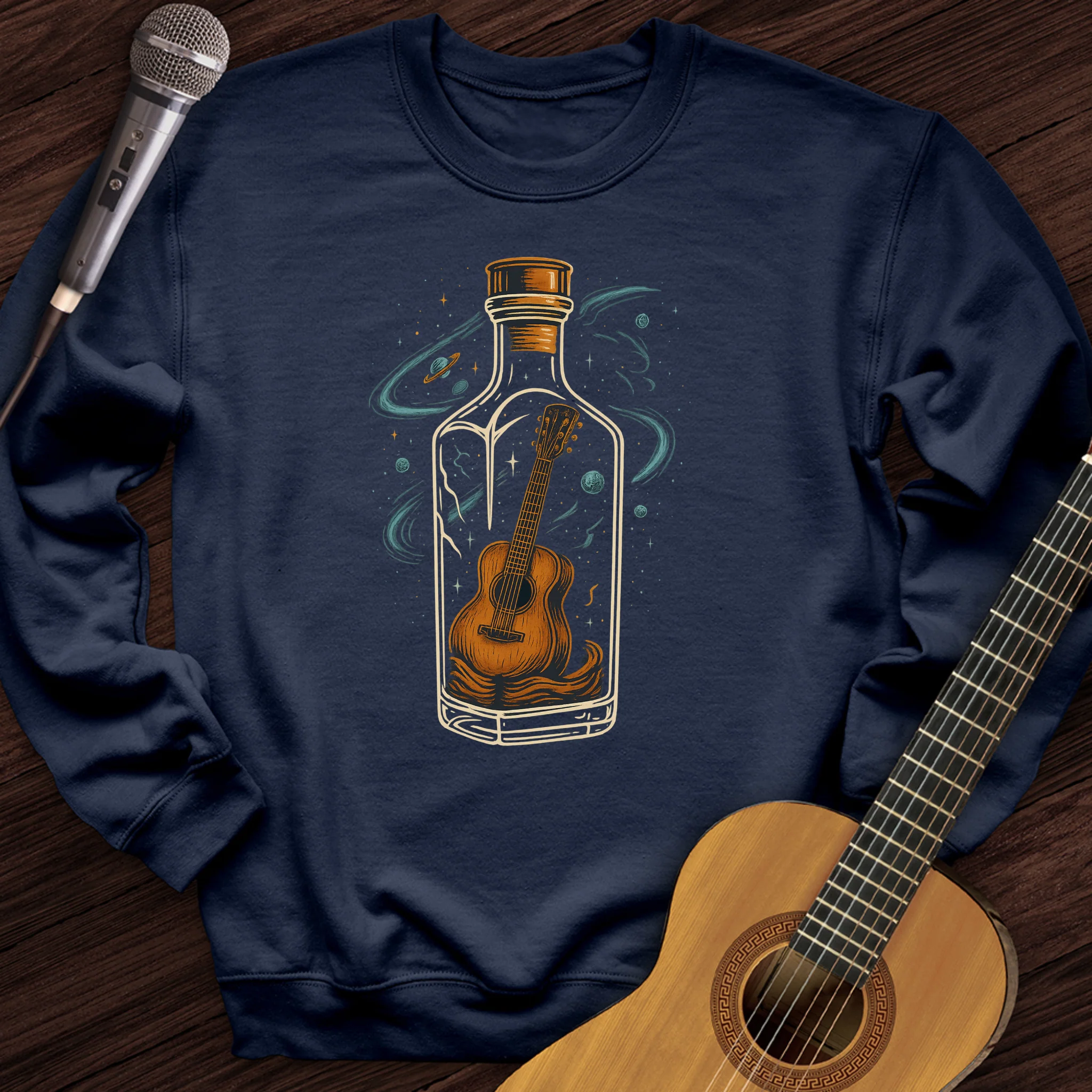 Guitar In A Bottle Crewneck