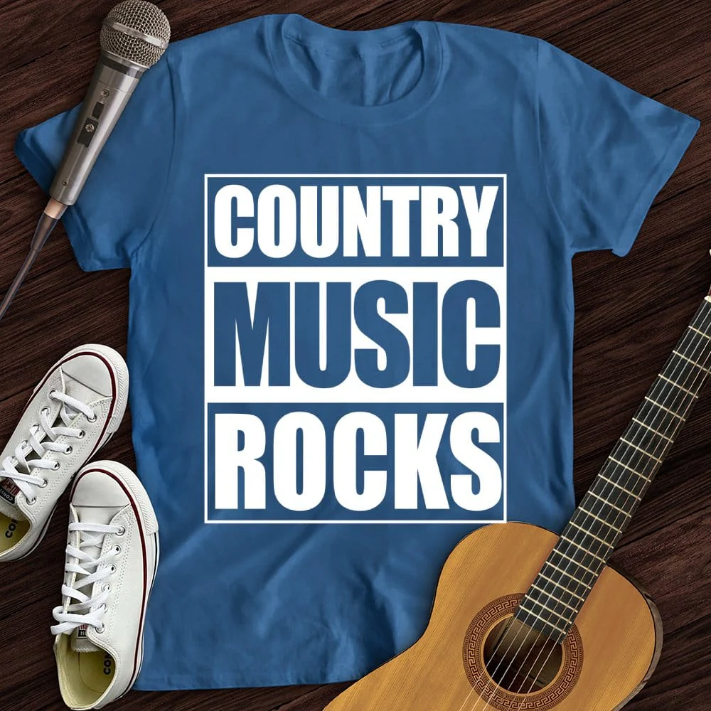 Country Music Rocks T-Shirt