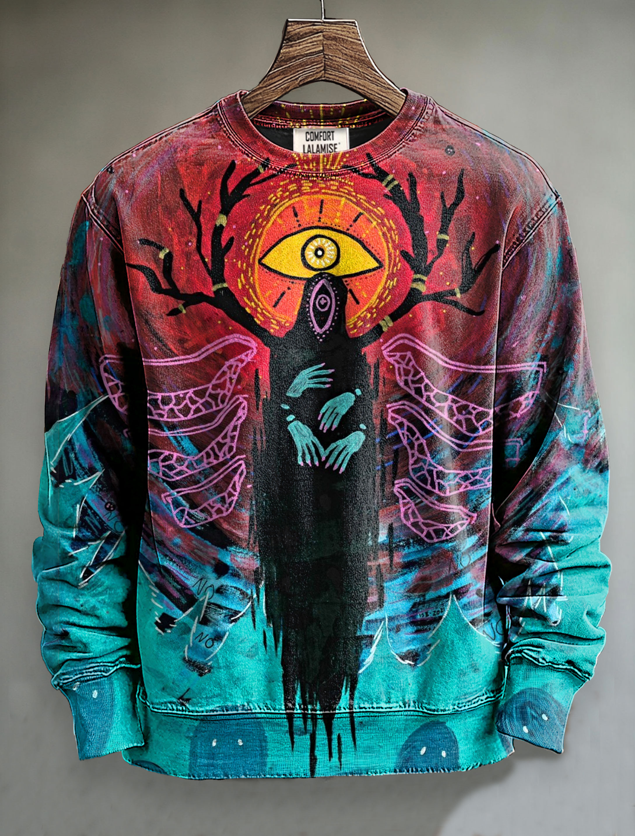 Seasonal Dread Art Print Casual Sweatshirt