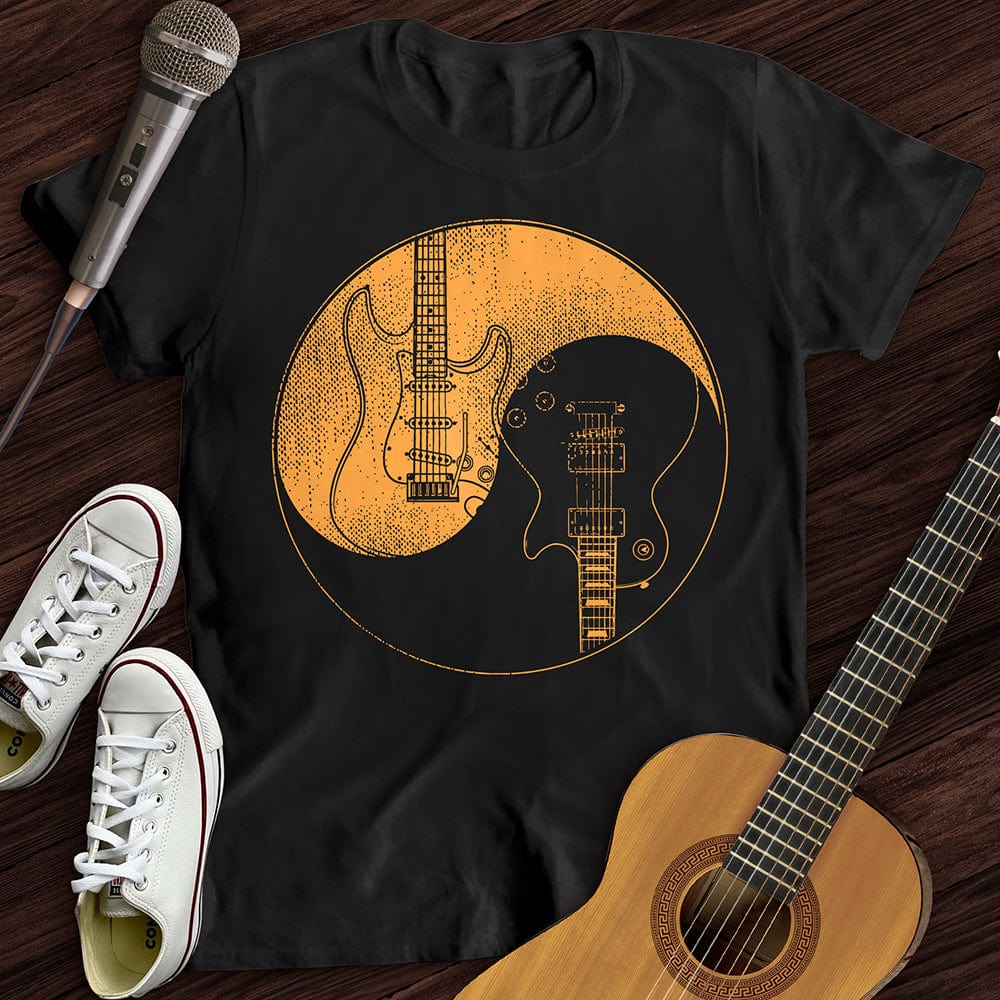 Guitars Yin Yang T-Shirt