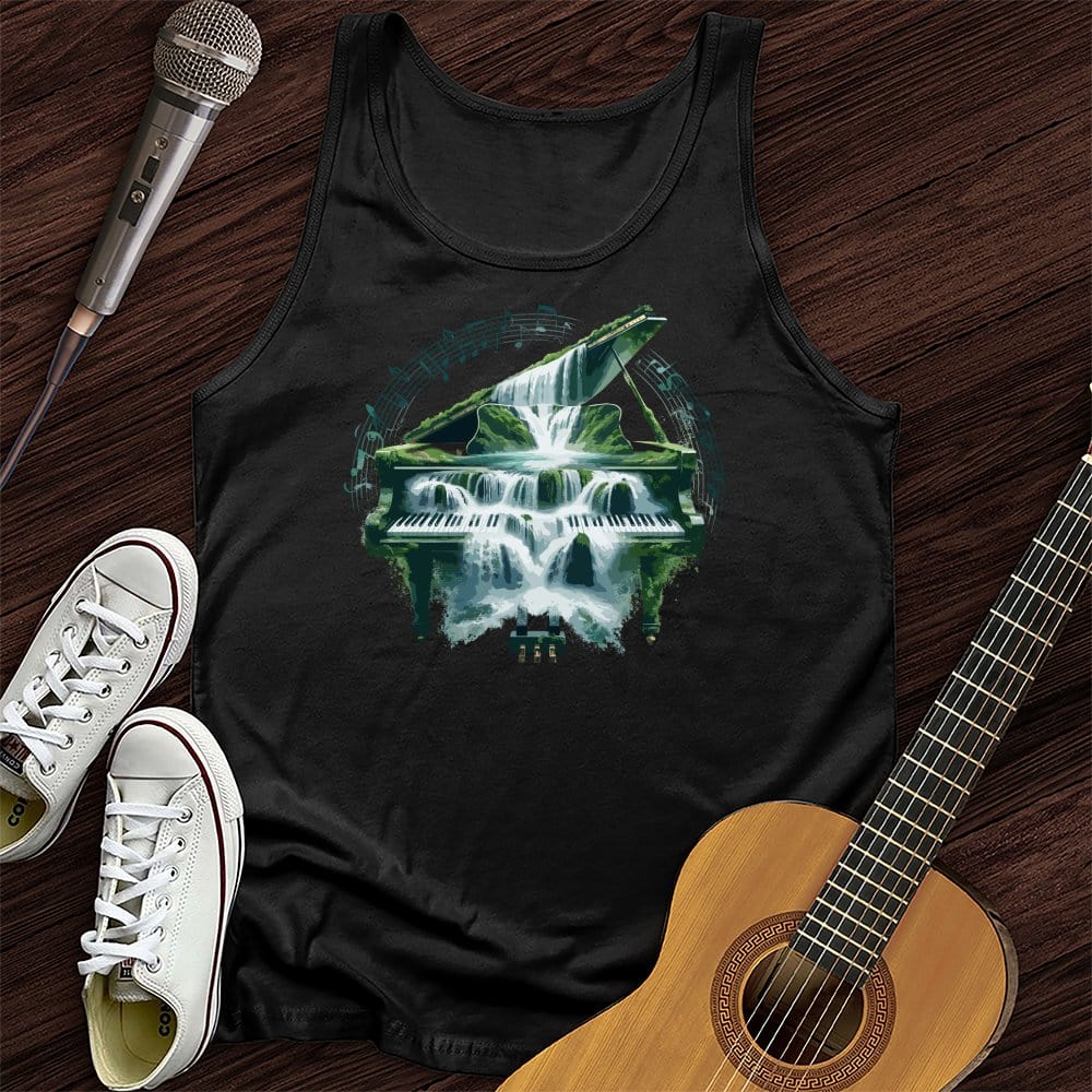 Piano Waterfall Tank Top