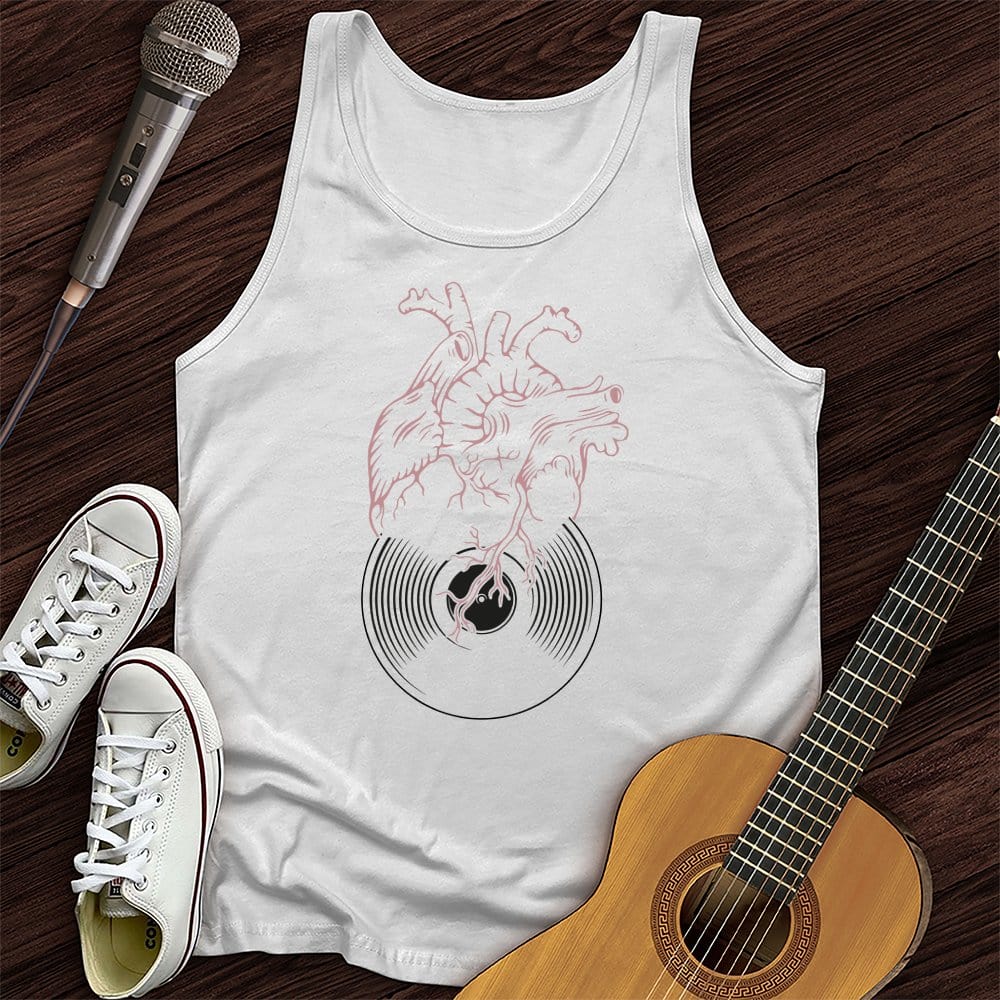 Vinyl Heart Tank Top