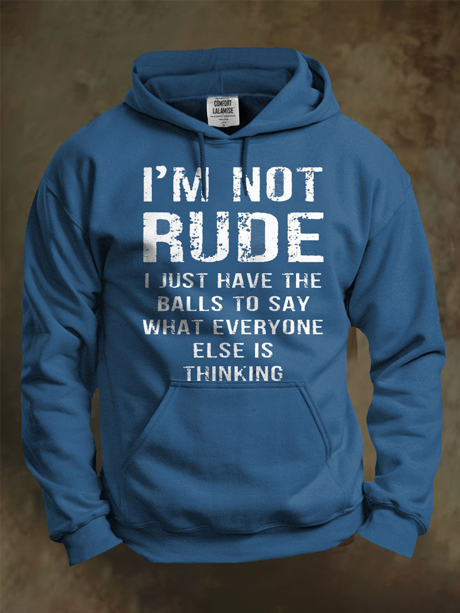 Funny Quote Art Print Casual Hoodie Sweatshirt