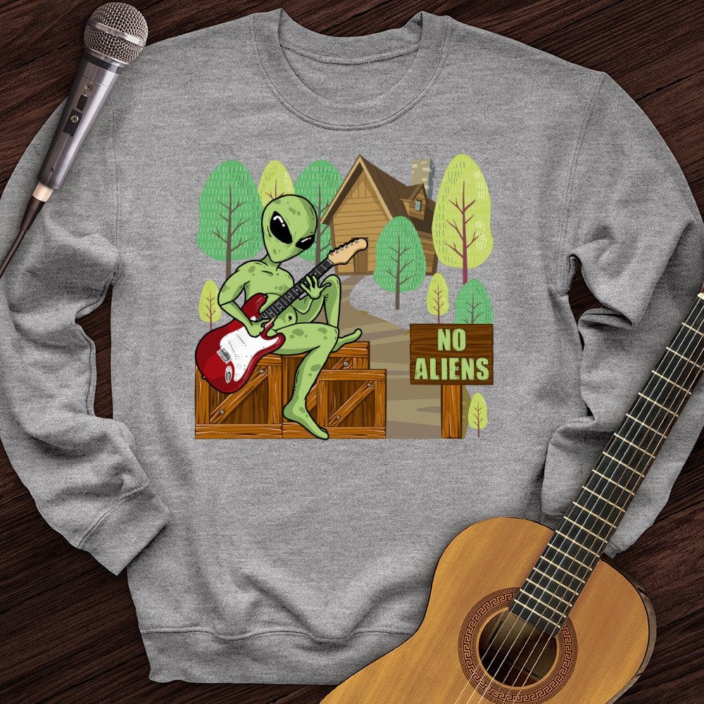 No Aliens Crewneck