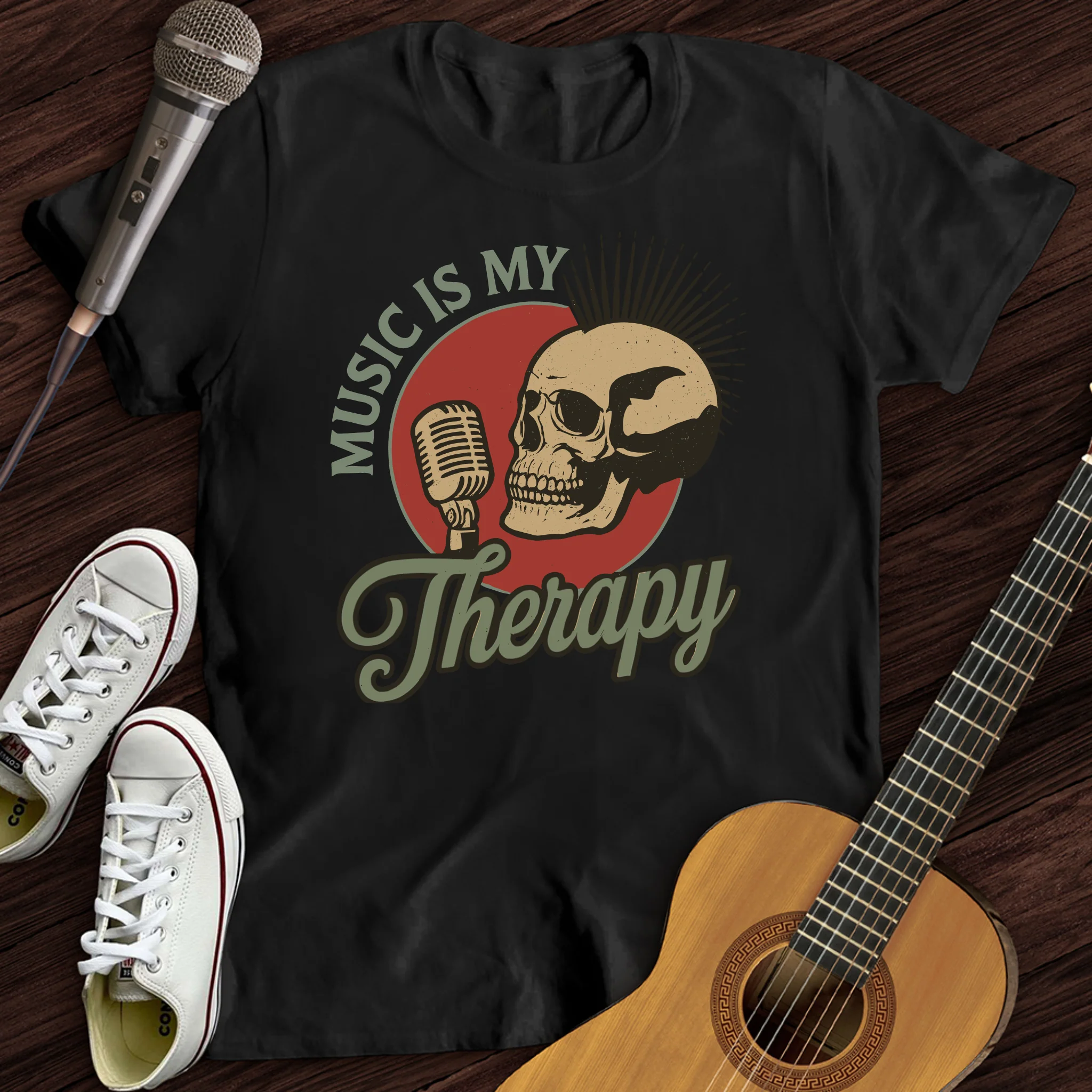 Music Is My Therapy T-Shirt