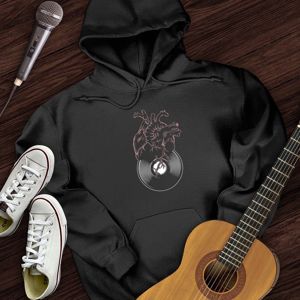 Vinyl Heart Hoodie
