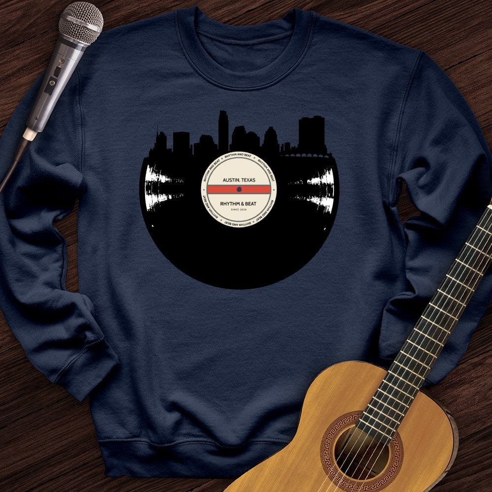 Vinyl Skyline Austin Crewneck
