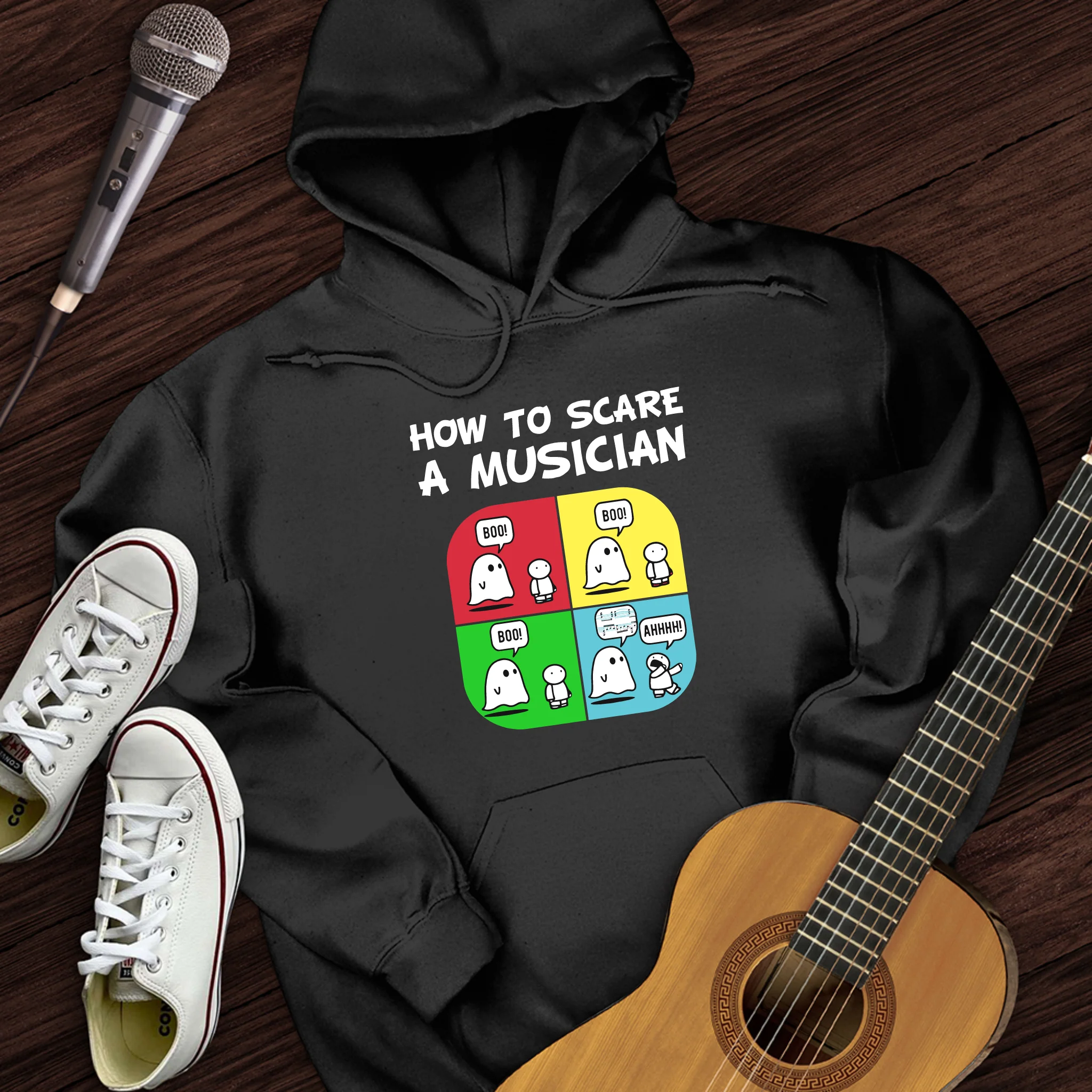 Scare A Musician Hoodie