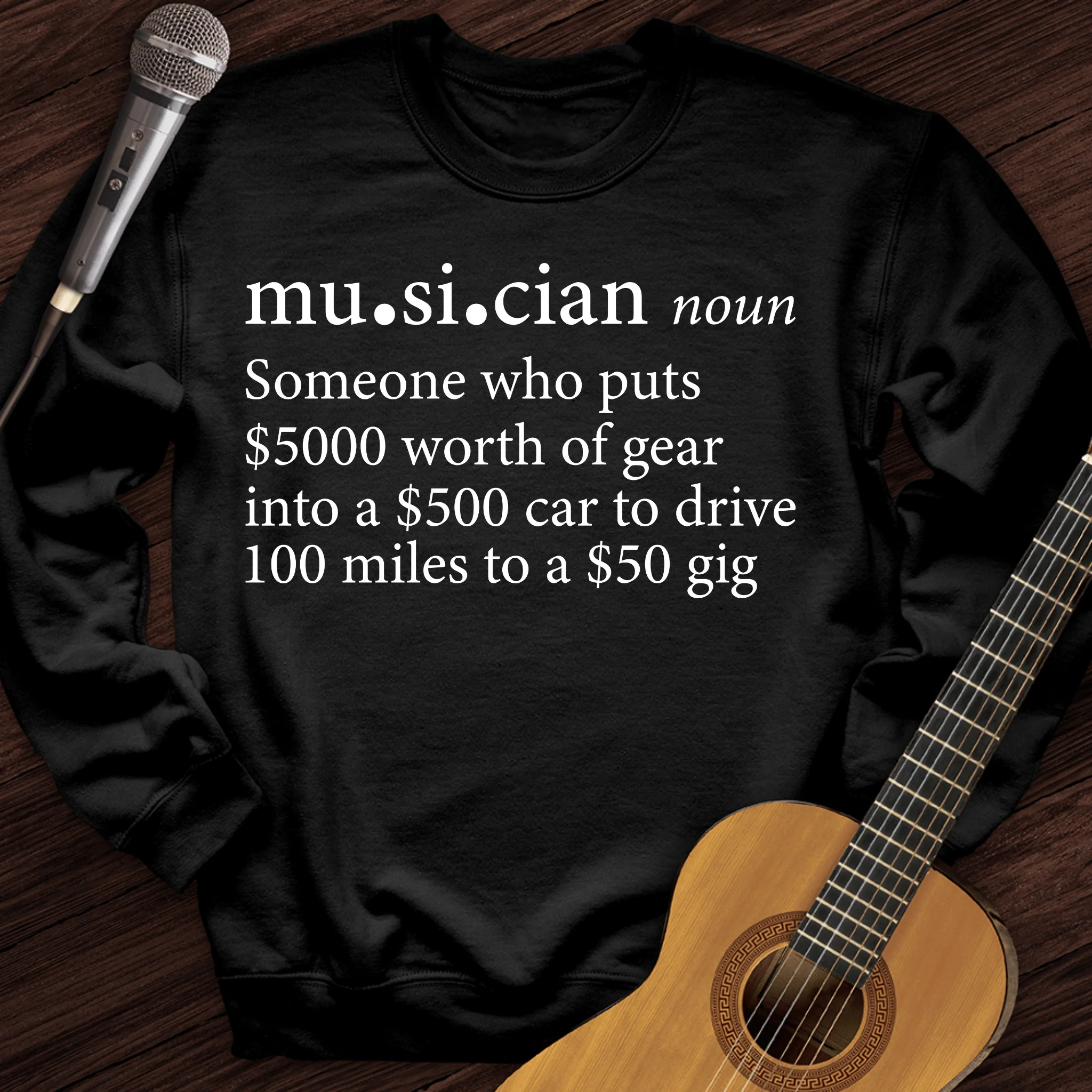 Musician Definition Crewneck