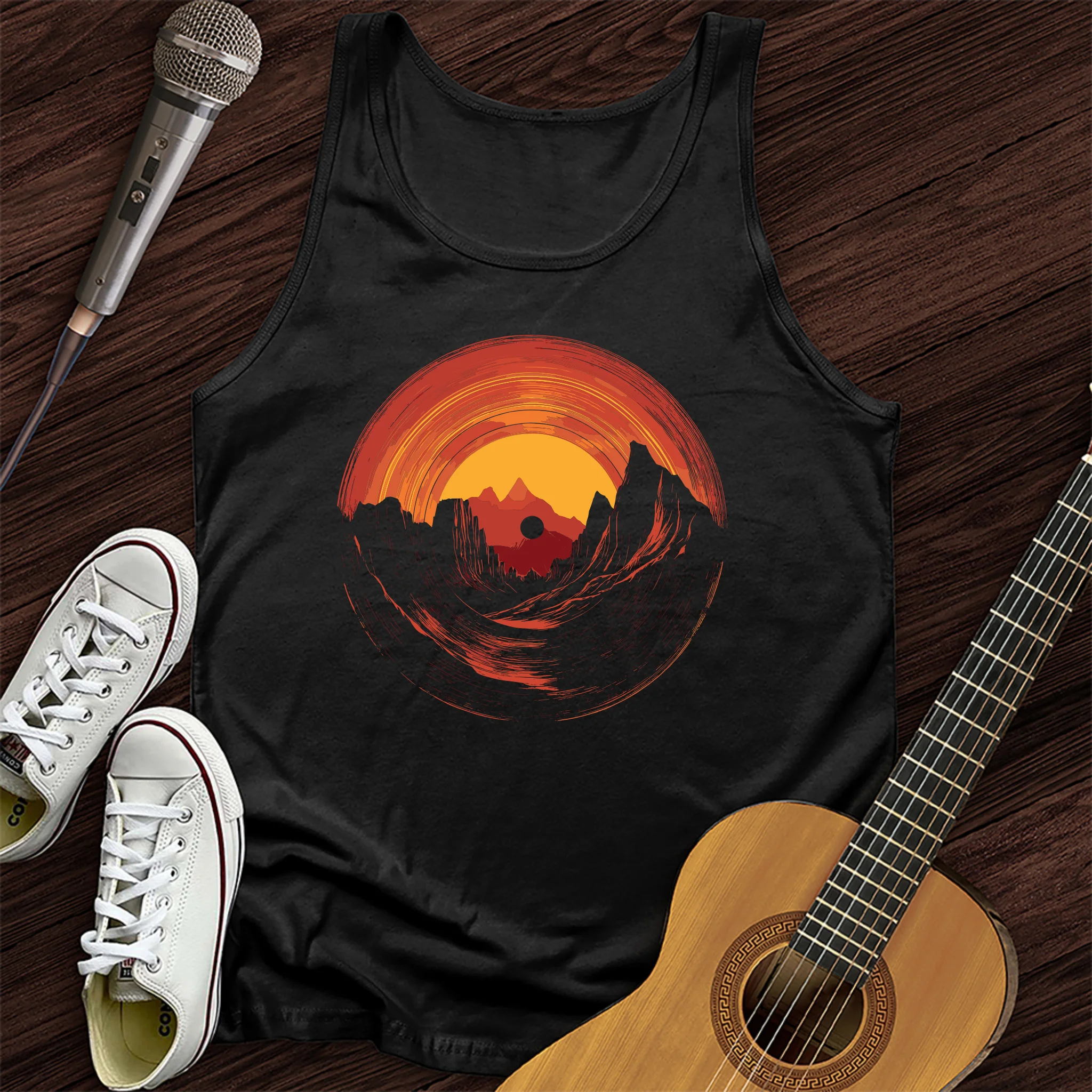 Vinyl Sunset Tank