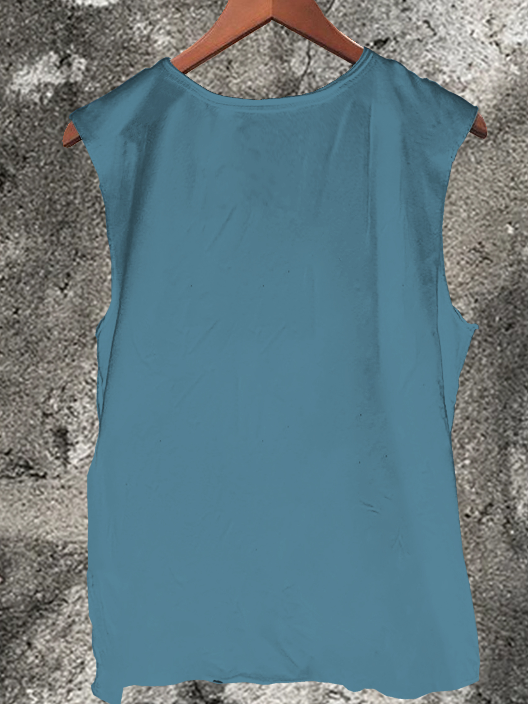 Black Cat Drinking Red Wine Fuck That Shit Vintage Print 100% Cotton Casual Tank Top