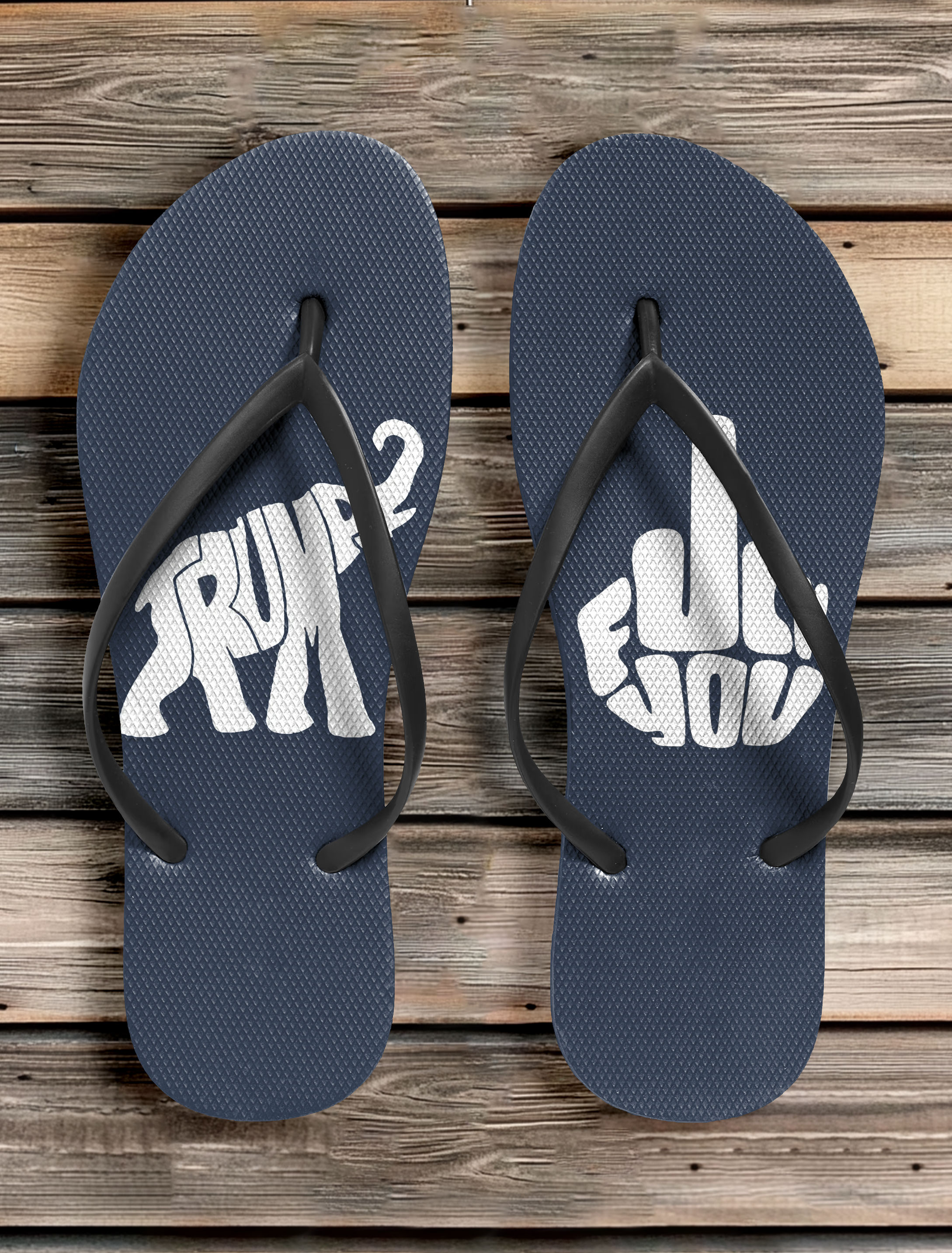 Funny FDT Art Print Flip-Flop
