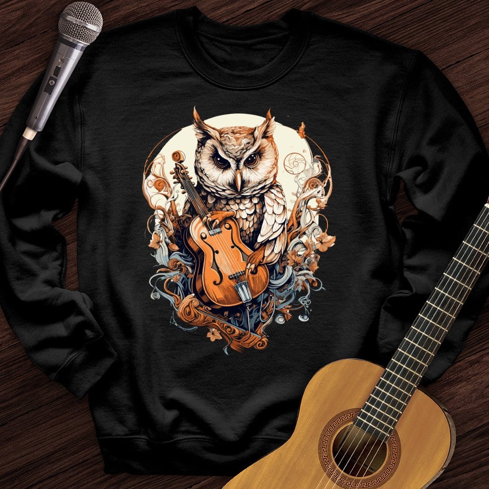 Owl Violin Crewneck