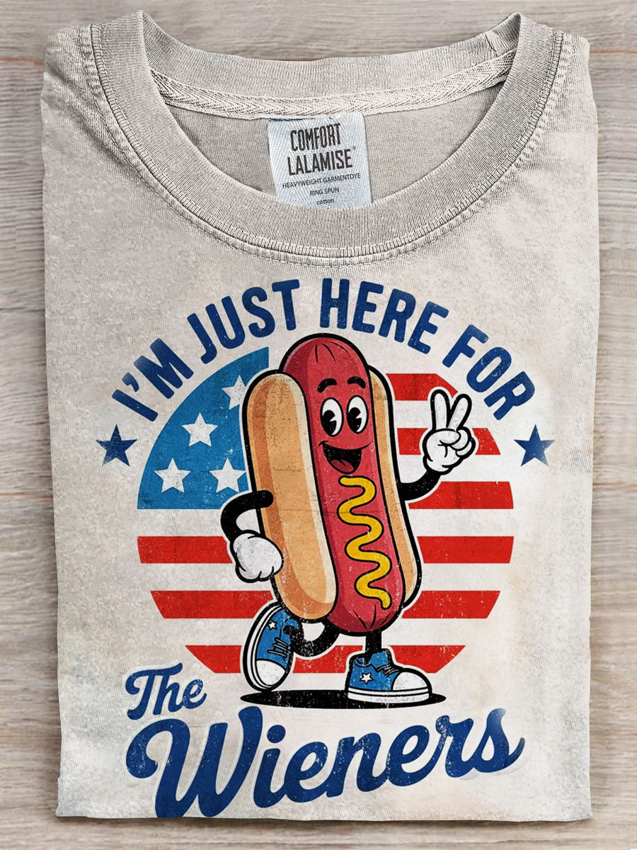 Independence Day Art Prints Casual T-shirt