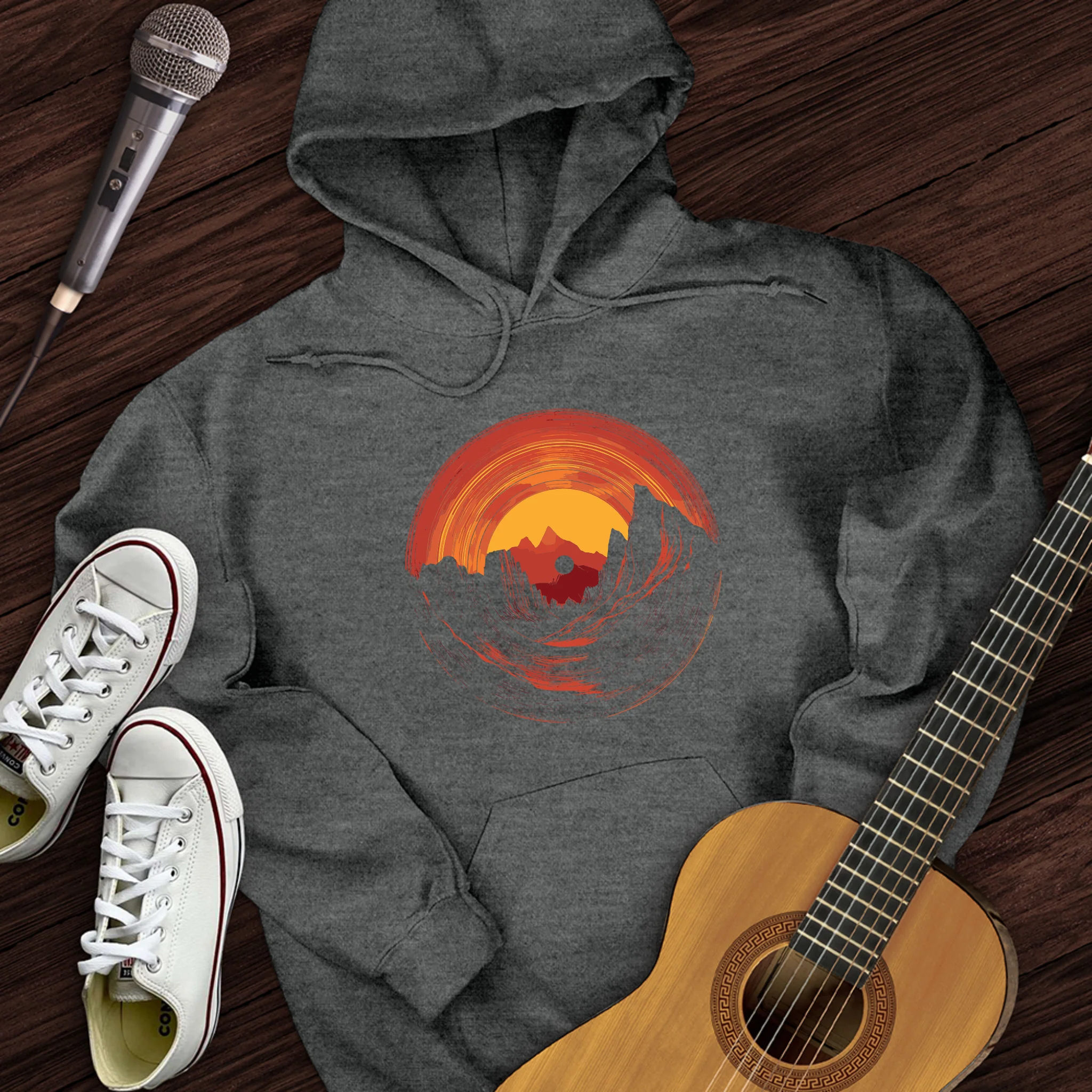 Vinyl Sunset Hoodie