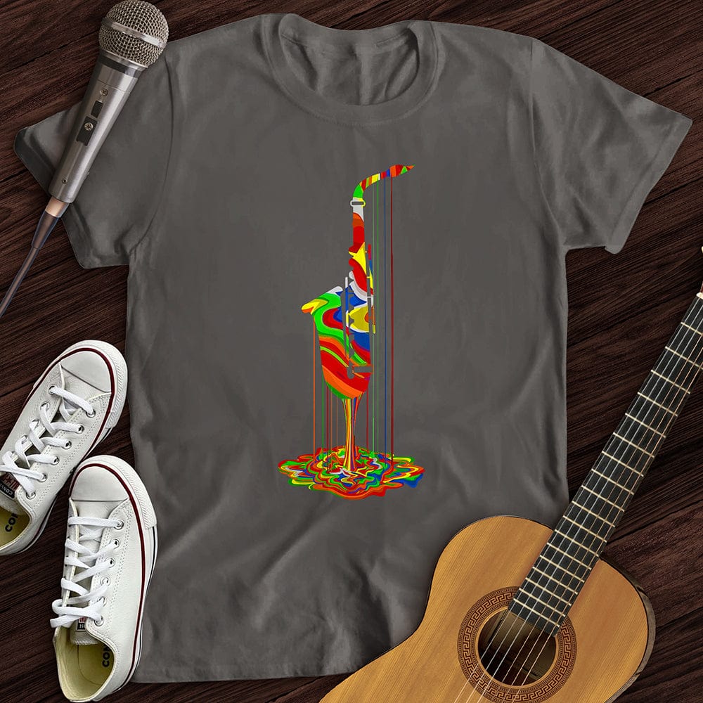 Melting Saxophone T-Shirt
