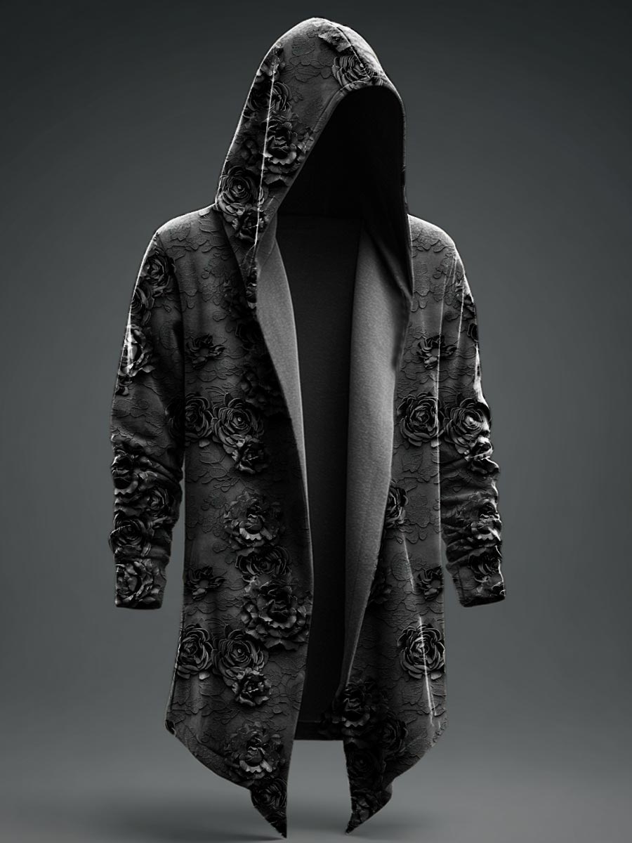 Autumn Halloween Retro Prints Casual Hoodie Jacket