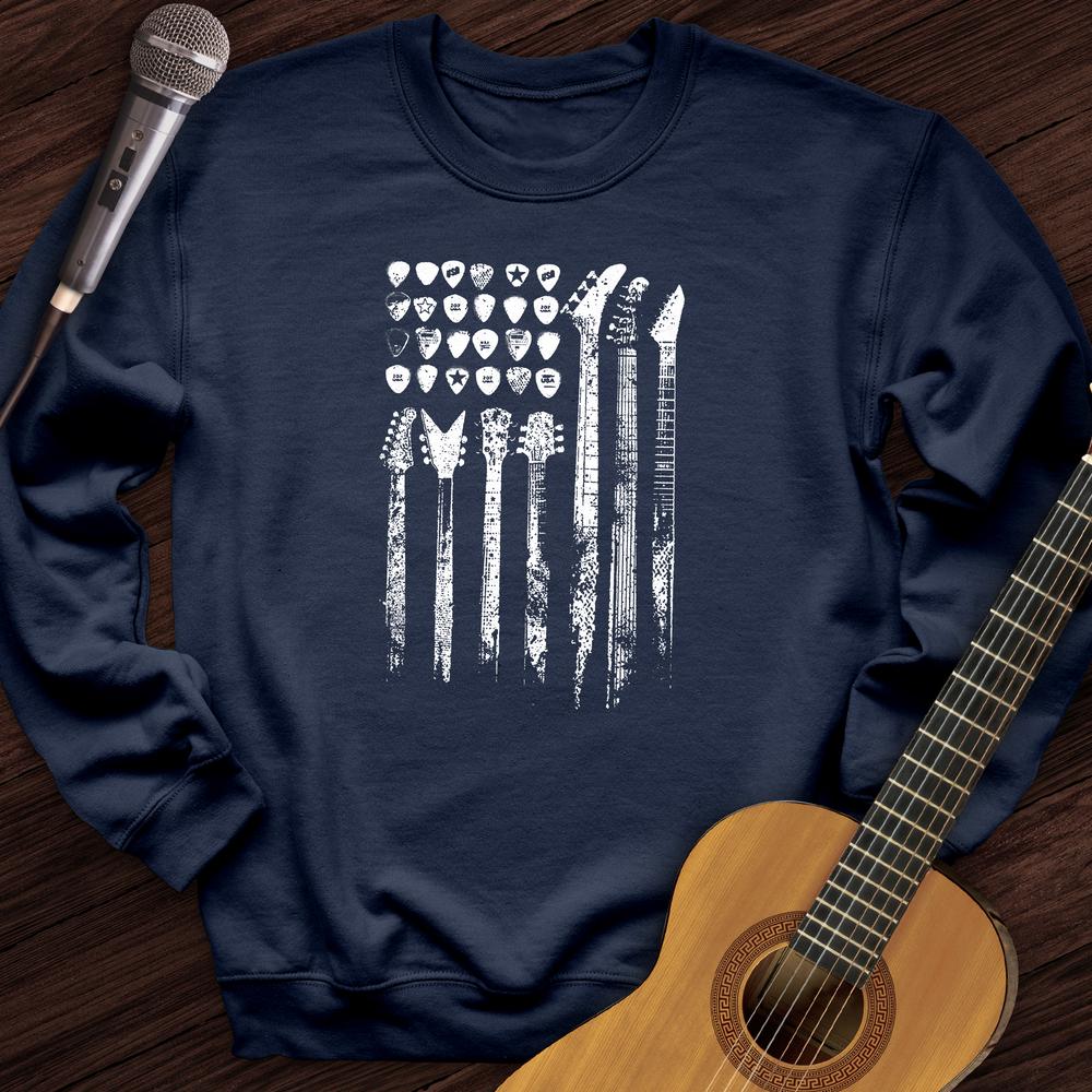 Guitar Flag Crewneck