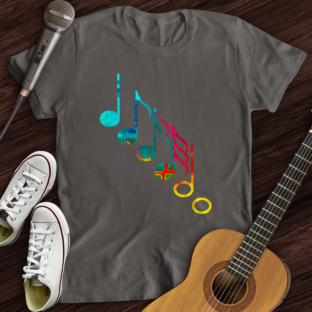 Colorful Music Notes T-Shirt