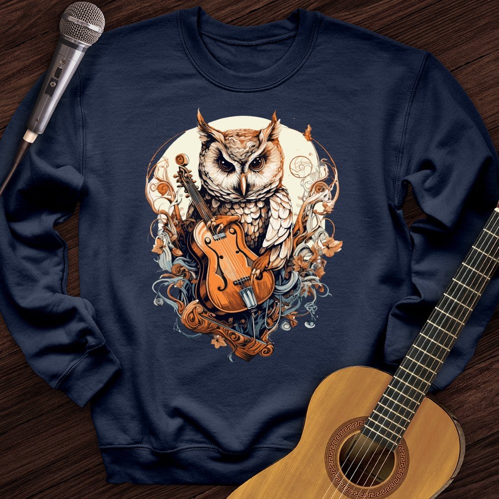 Owl Violin Crewneck