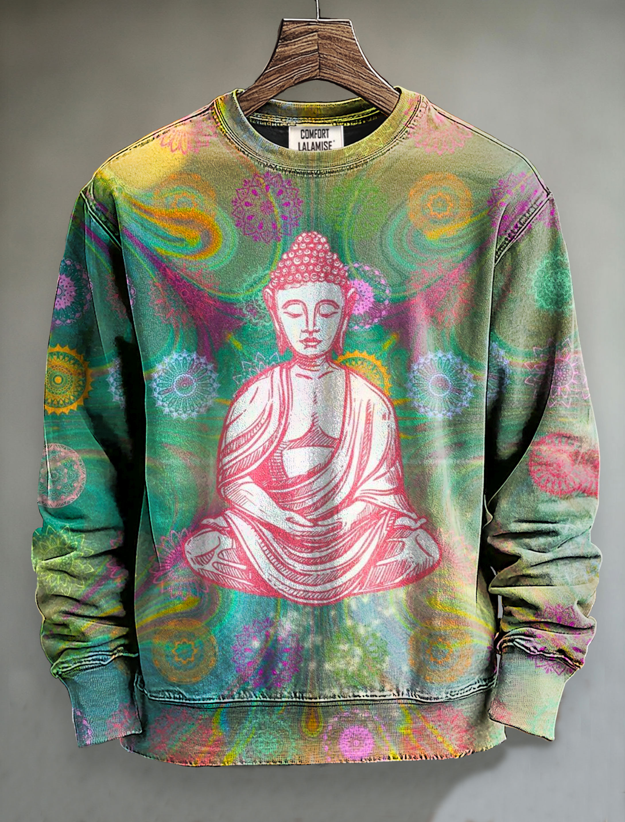 Nirvana Vision Art Print Casual Sweatshirt
