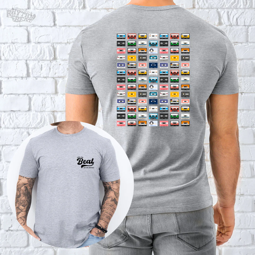 Retro Rainbow Cassette T-Shirt